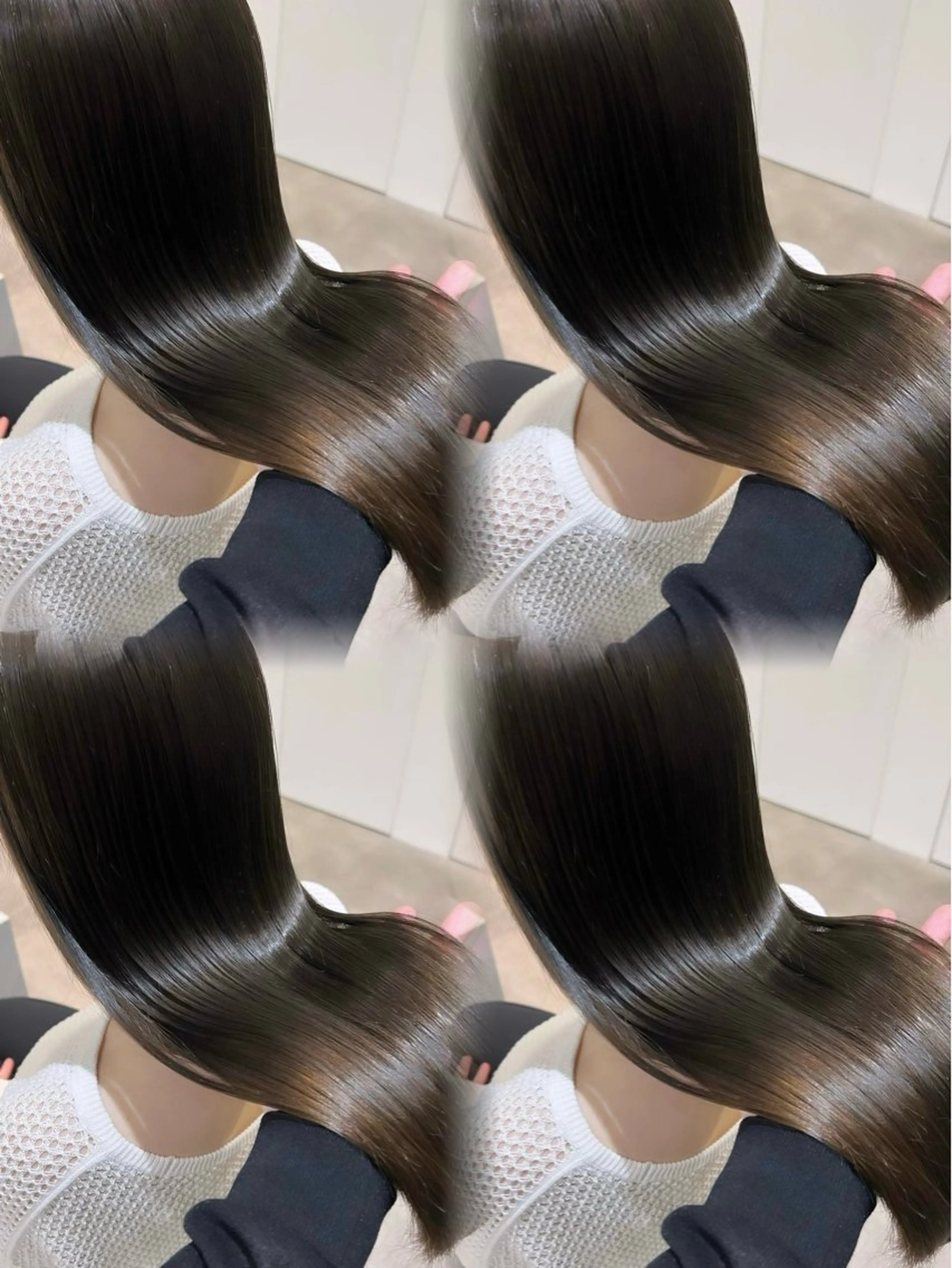 ロング カラー 透明感カラー グレージュ 髪質改善 トリートメント カット ヘアカラー トリートメント 💎透明感カラー特化 💎TAISEIのヘアスタイル