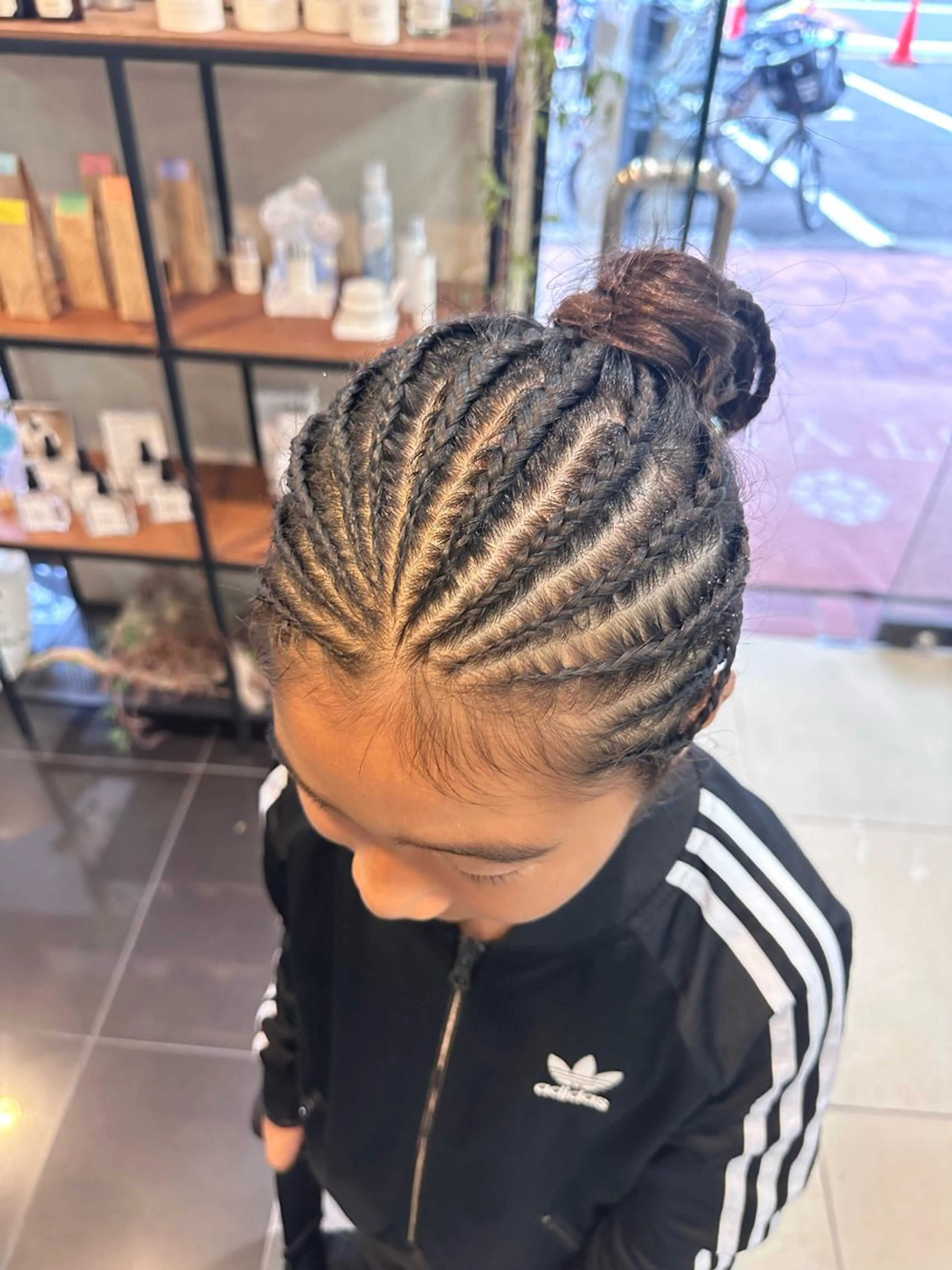 ヘアアレンジ ブリーチカラー/ベー ジュ/Hono🦖のヘアスタイル