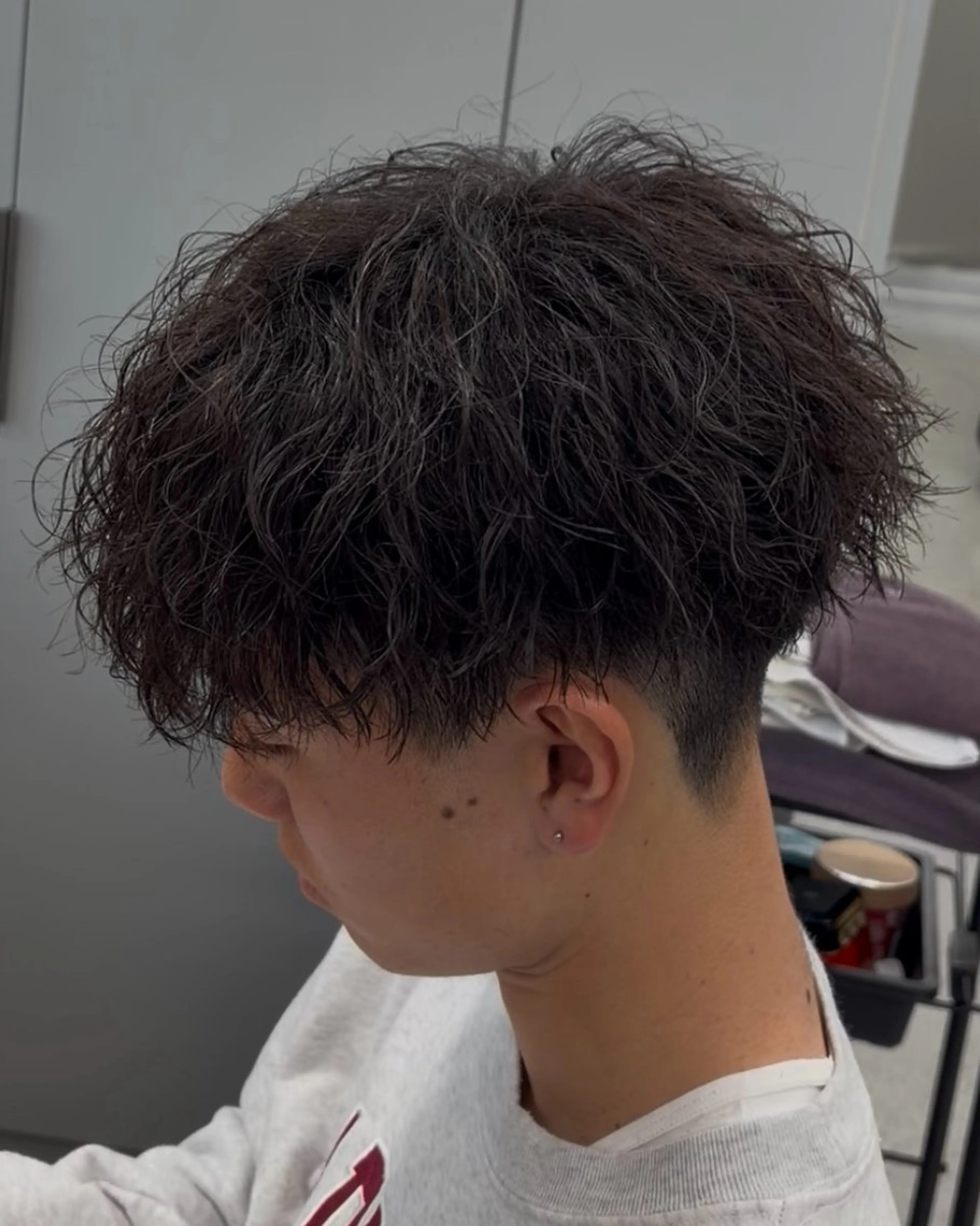 ショート カラー メンズ 角 啓成のヘアスタイル