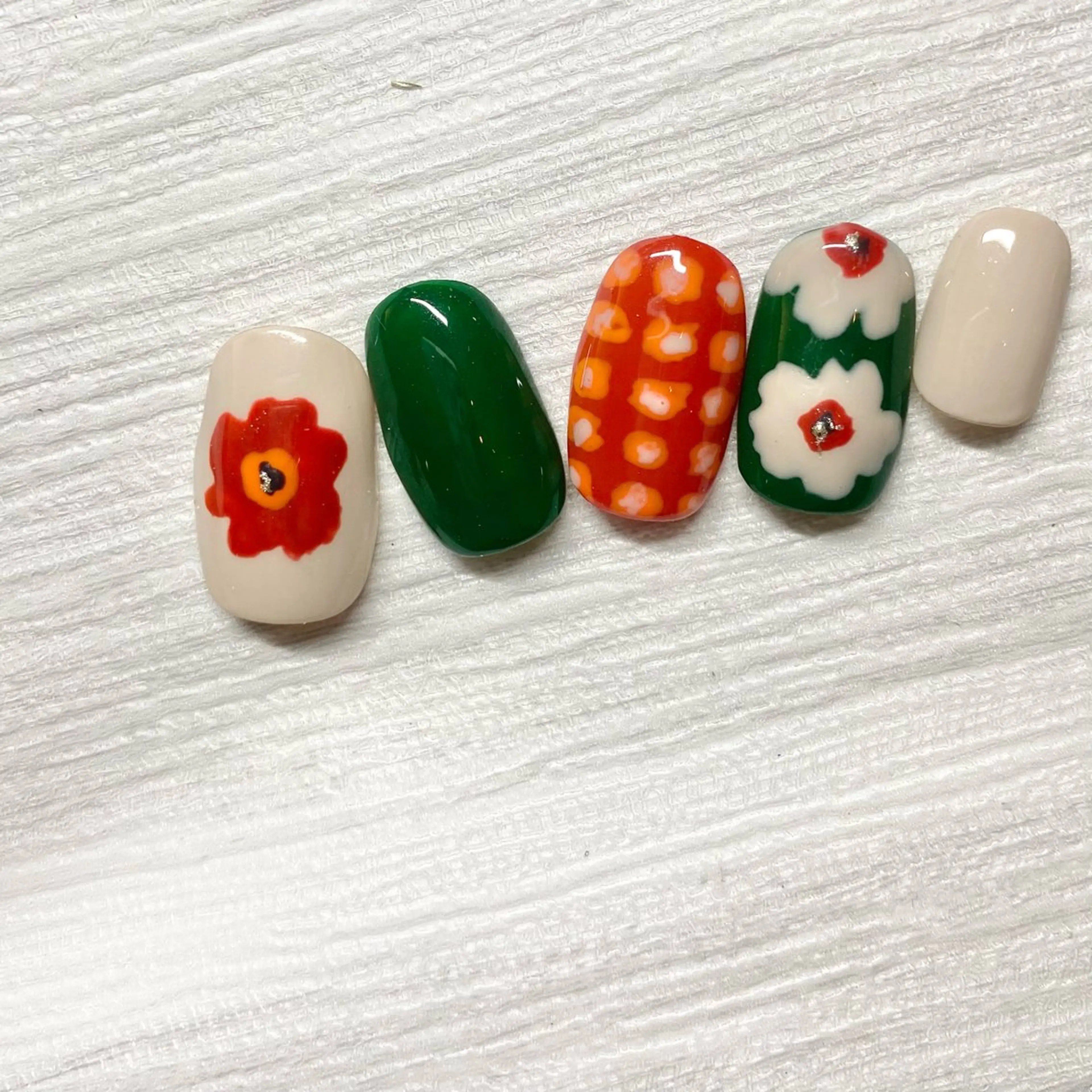 ネイル アートネイル フットネイル ニュアンスネイル 冬ネイル 山田 貴子のネイルデザイン