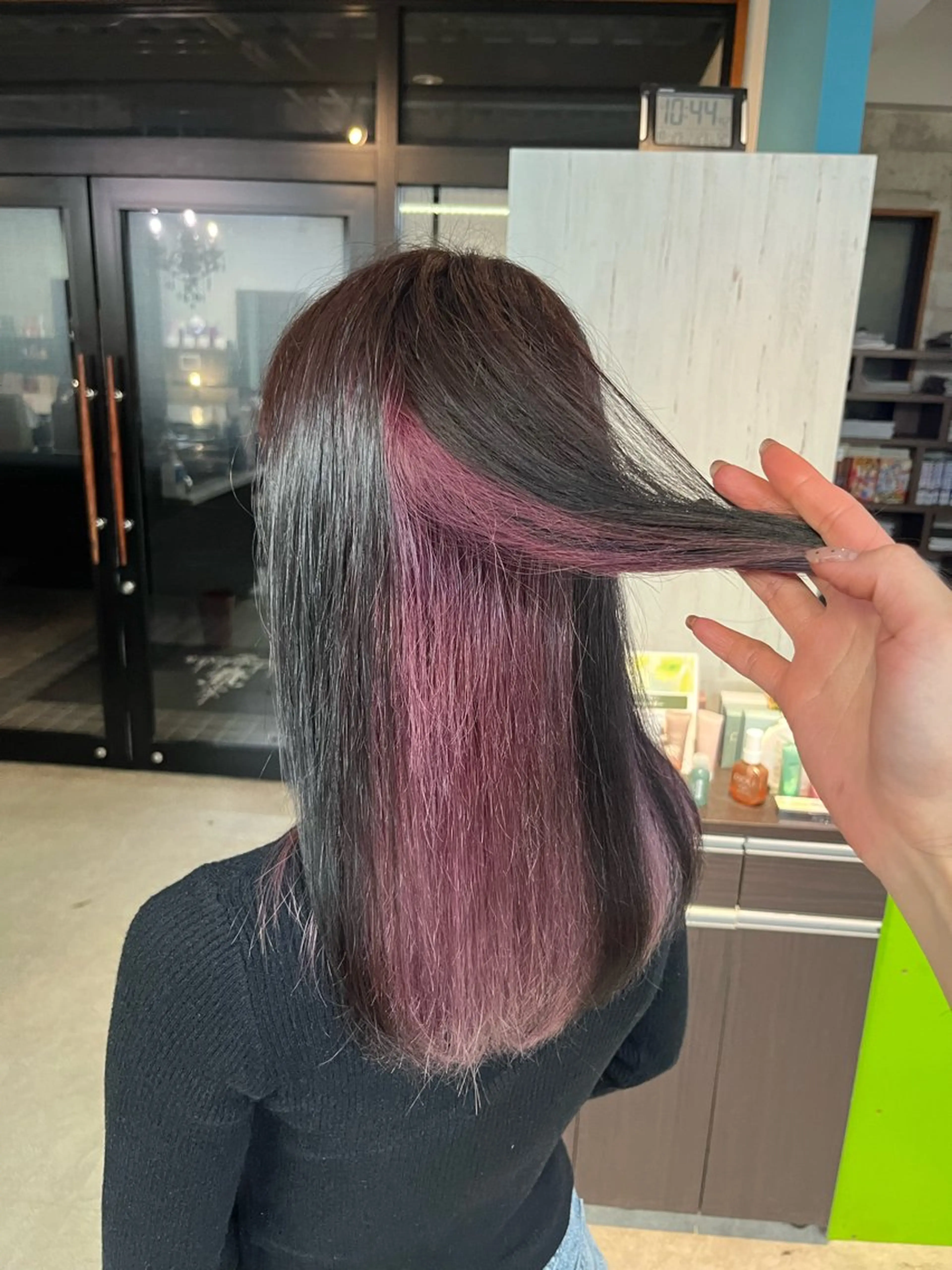 セミロング ヘアカラー 喜多 佐和のヘアスタイル