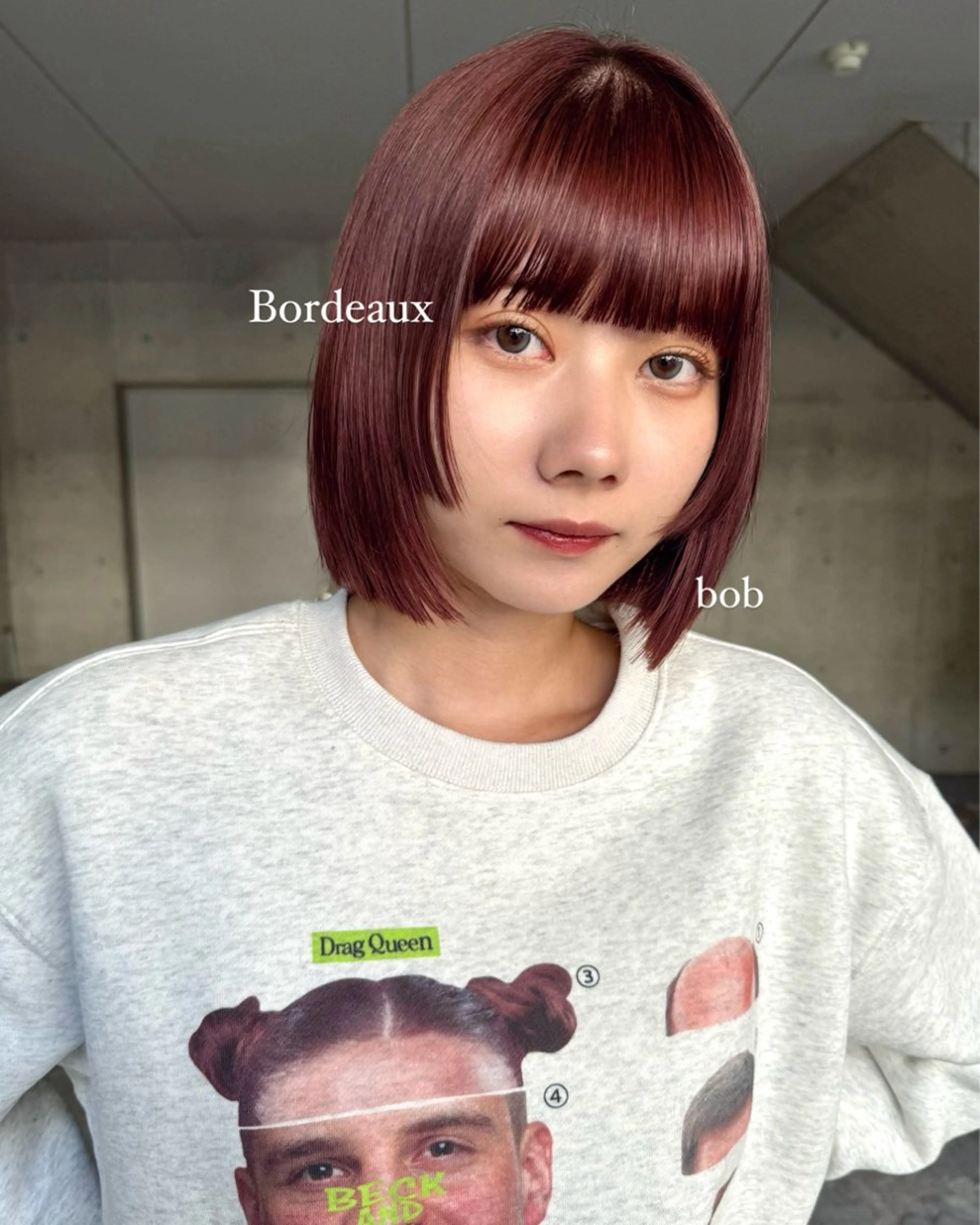 ショート カラー カット ヘアカラー トリートメント 松本優香/ボブ/ダ ブルカラー/髪質改善のヘアスタイル