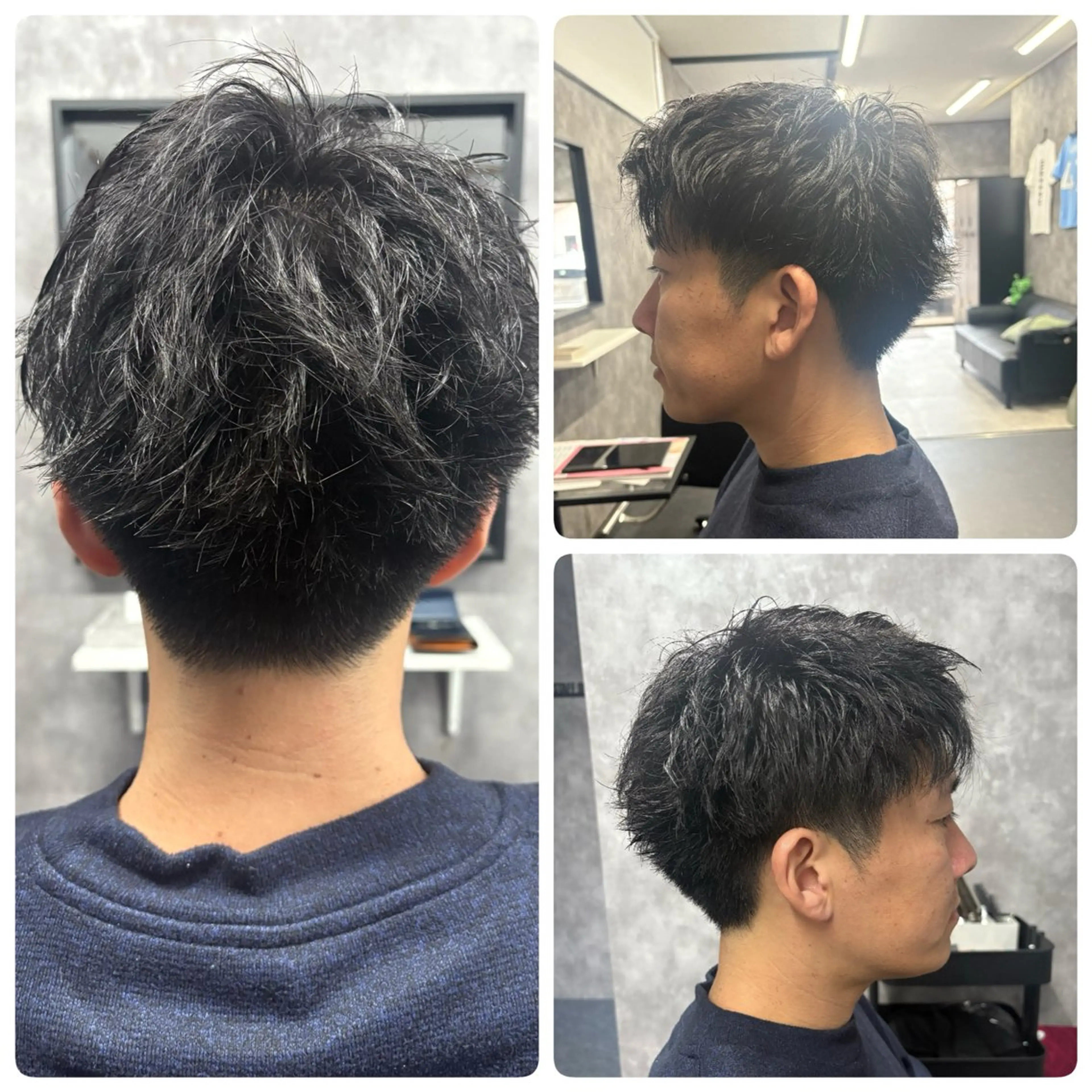 メンズ カット ヘアーメイクマロン ヘアーメイクマロンのヘアスタイル