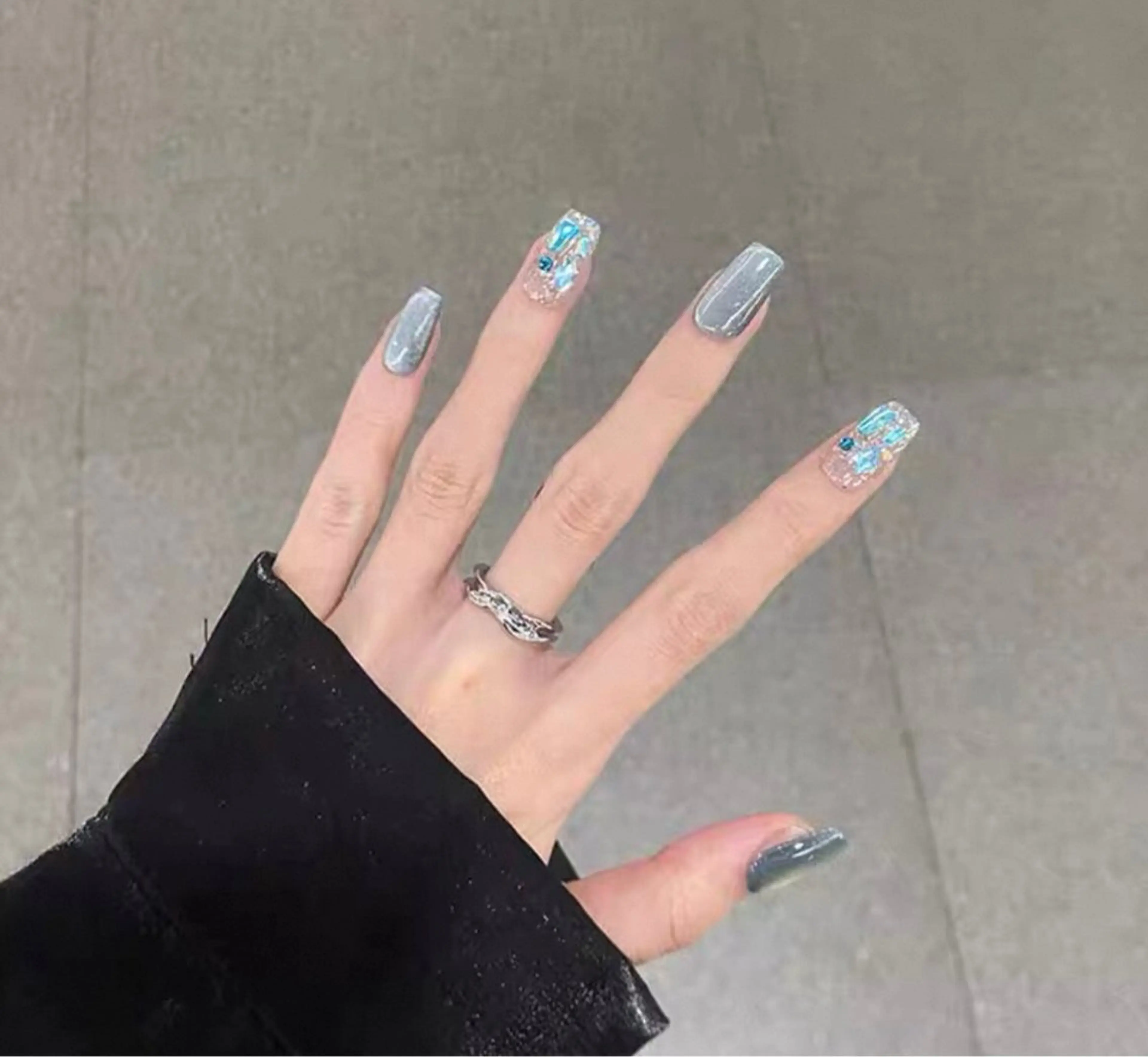 ネイル ハンドネイル 長さ出し専門パーツ jenniferのネイルデザイン