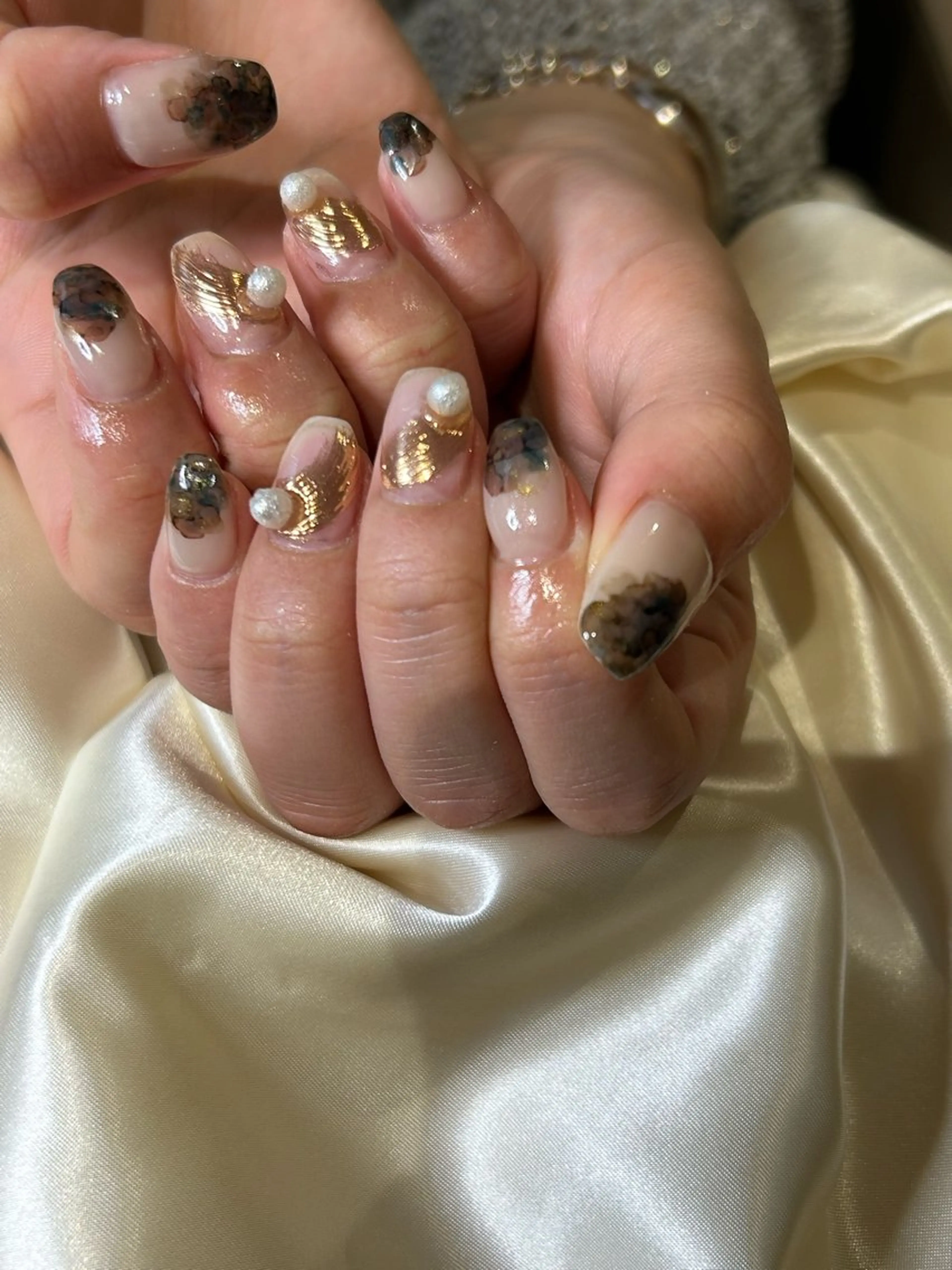 ネイル ハンドネイル やまだ しおりのネイルデザイン