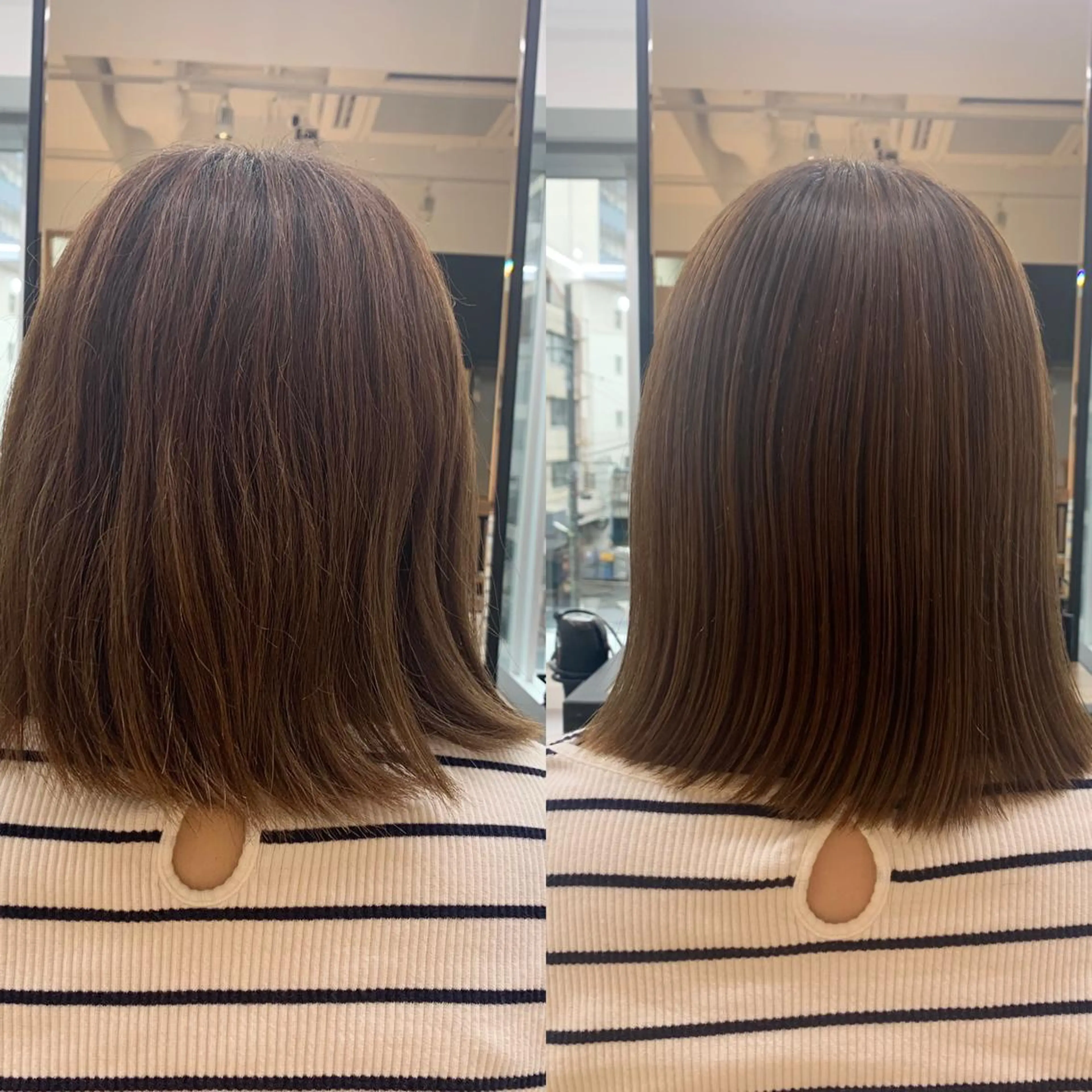 ロング カラー パーマ ヘアアレンジ メンズ キッズ ネイル マツエク・マツパ アイブロウ レイヤーカット 🌿透け感カラーのヘアスタイル