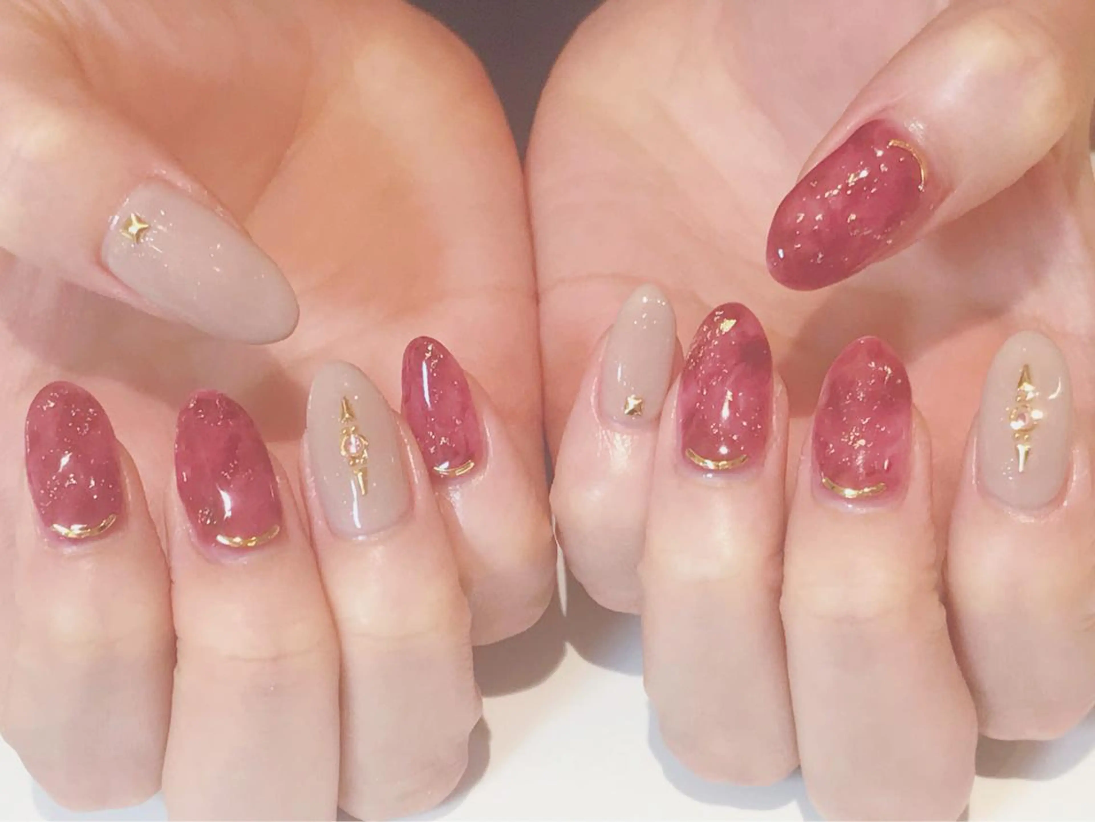 ネイル ハンドネイル もとまつ さちこのネイルデザイン