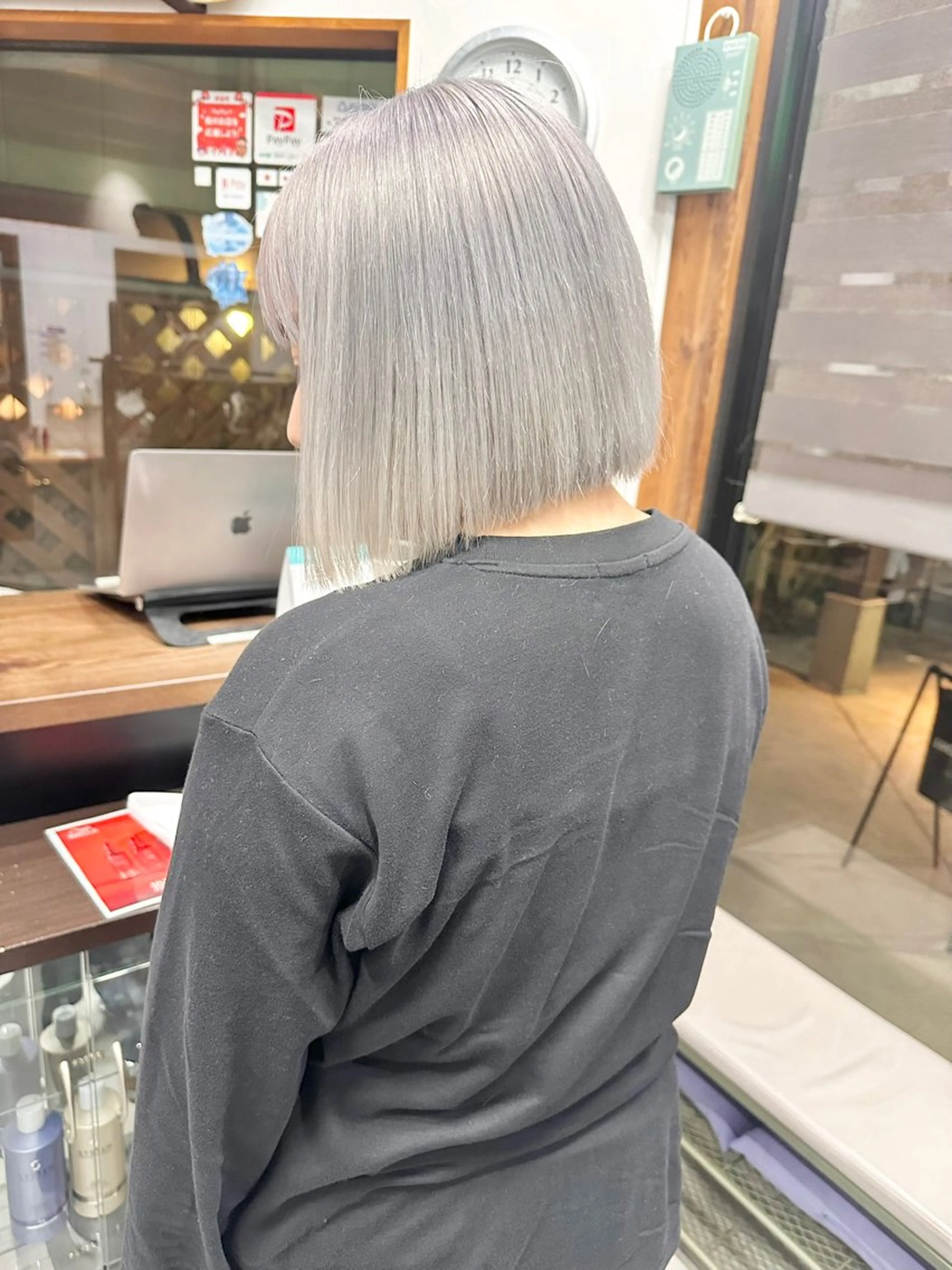 ショート カラー 💖艶・ブリーチ 透明感miyu💖のヘアスタイル