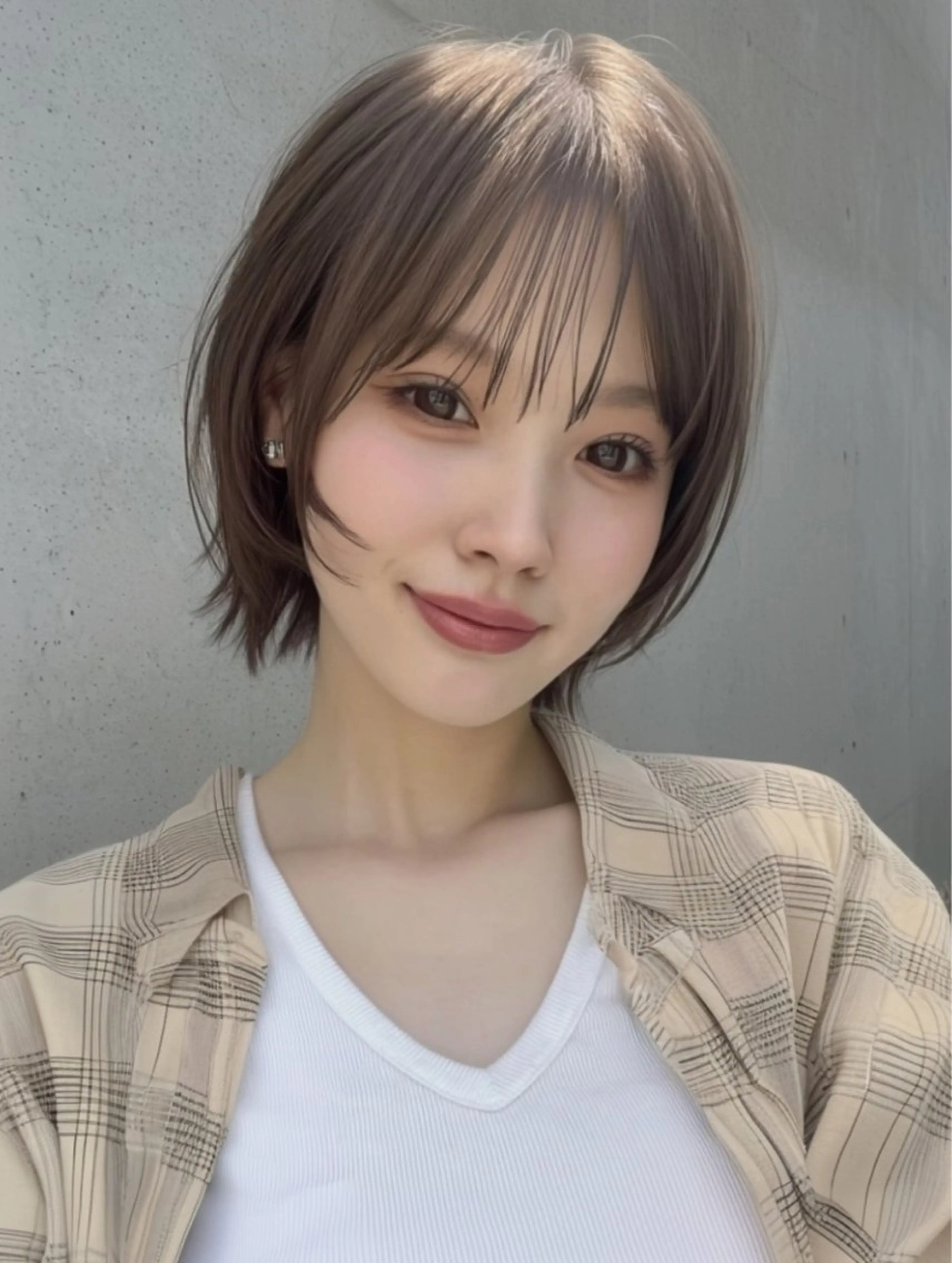 ショート くびれボブレイヤー 渋谷/kougaのヘアスタイル