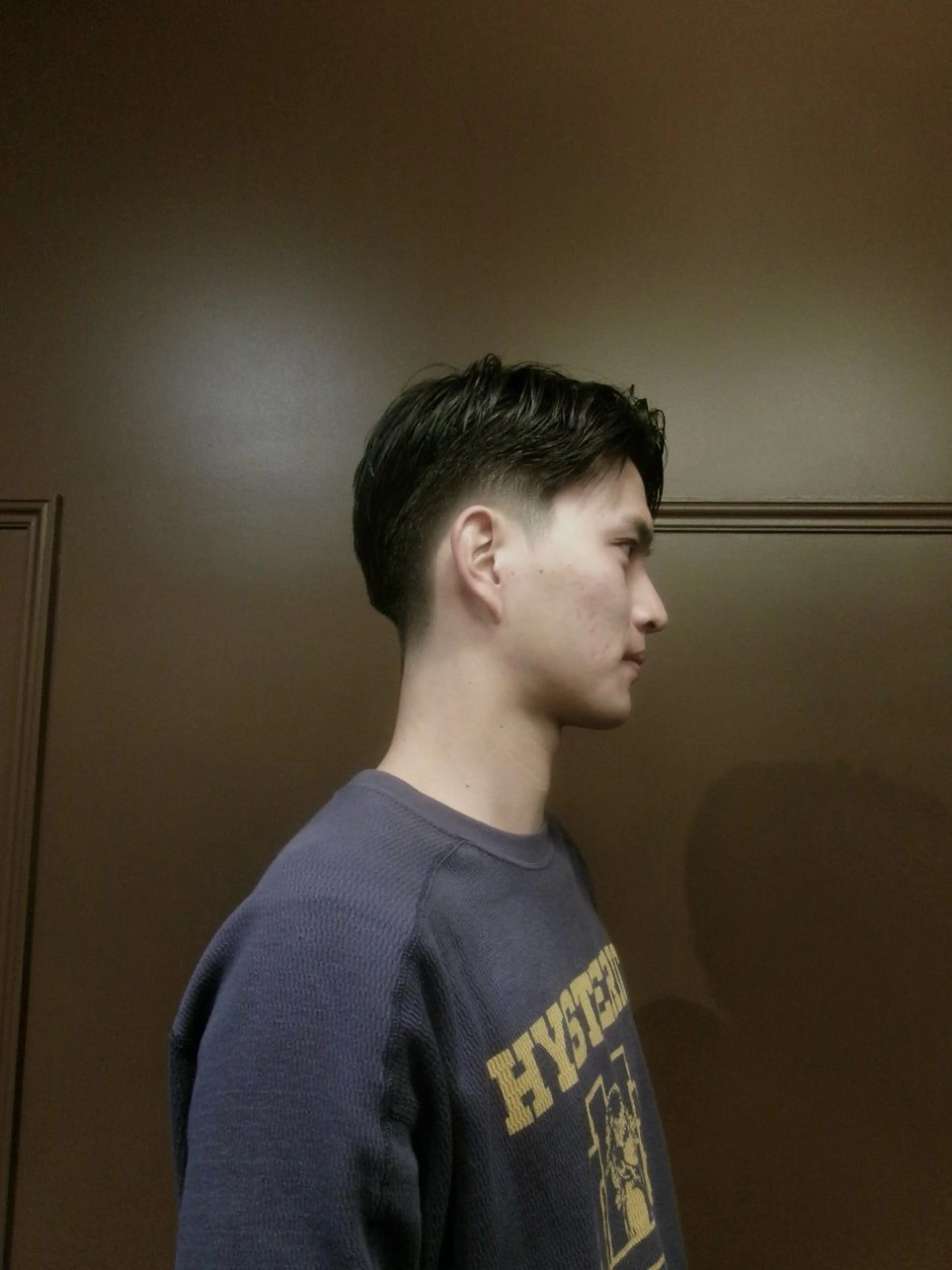 メンズ 刈り上げ 窪田 力也のヘアスタイル