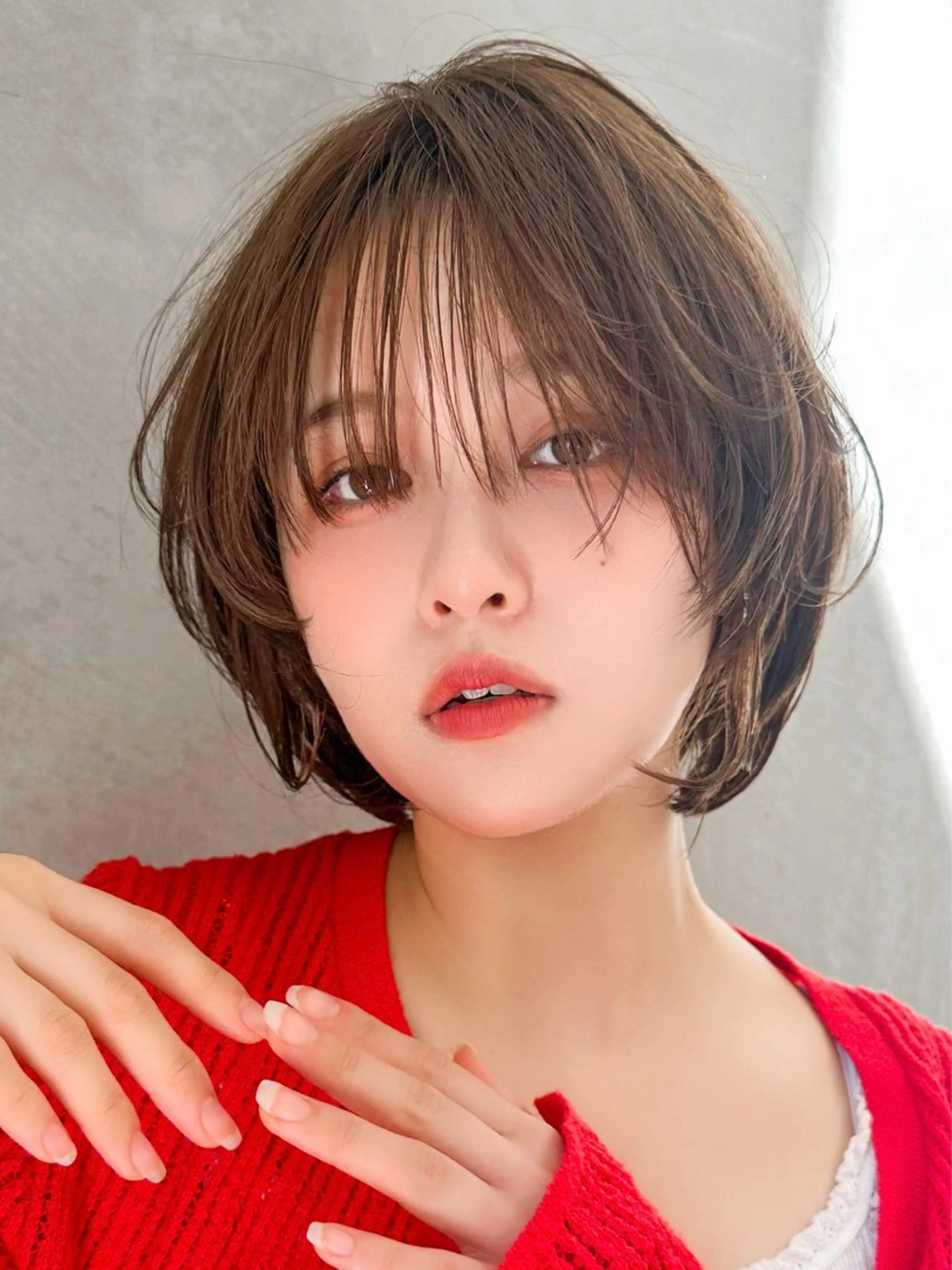 ショート カット ヘアカラー トリートメント ヘッドスパ taiga レイヤー /髪質改善/矯正🌈のヘアスタイル