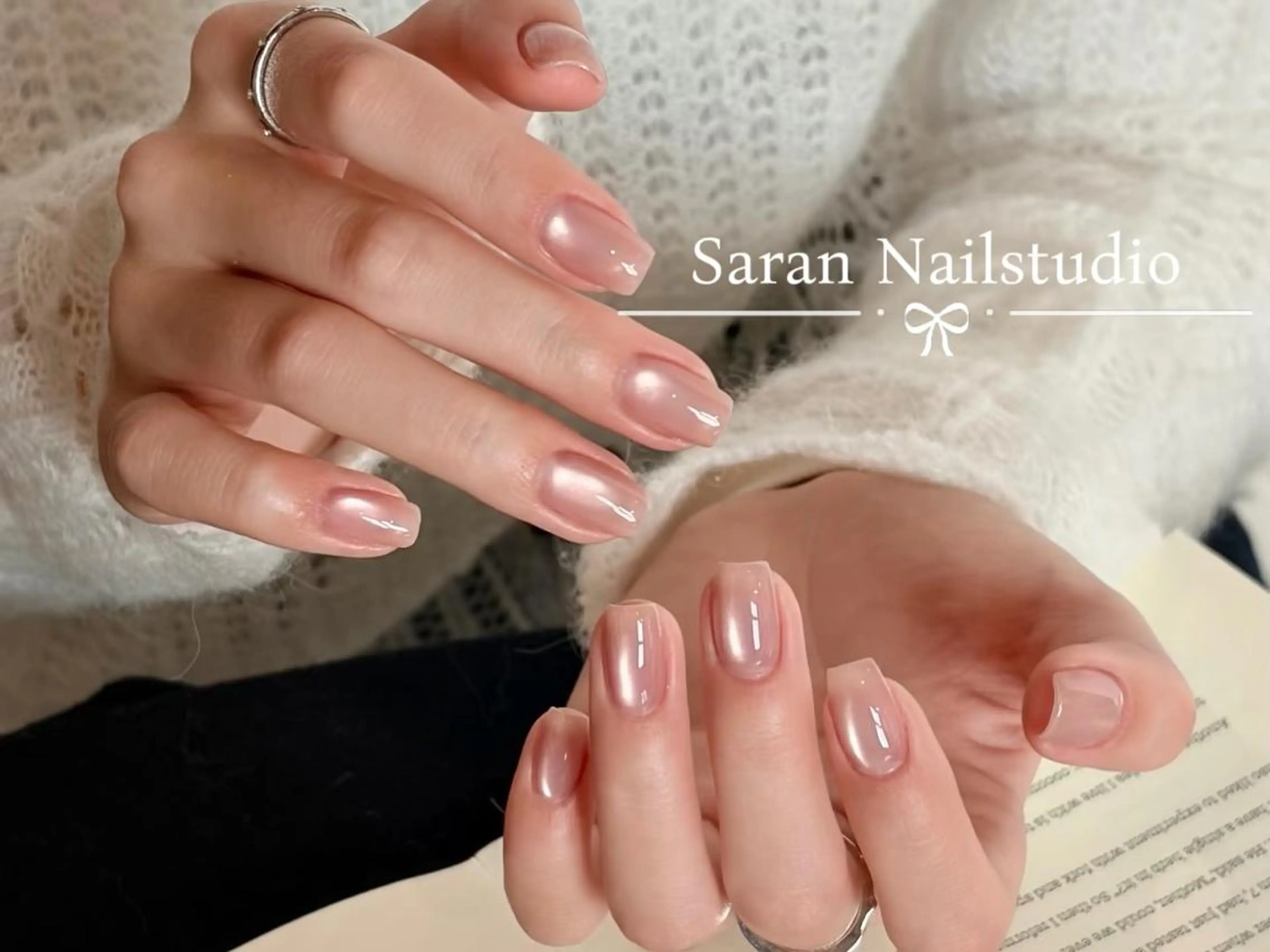 ネイル チークネイル 長さ出し フットネイル フレンチネイル ジェルネイル Saran Nailstudioのネイルデザイン