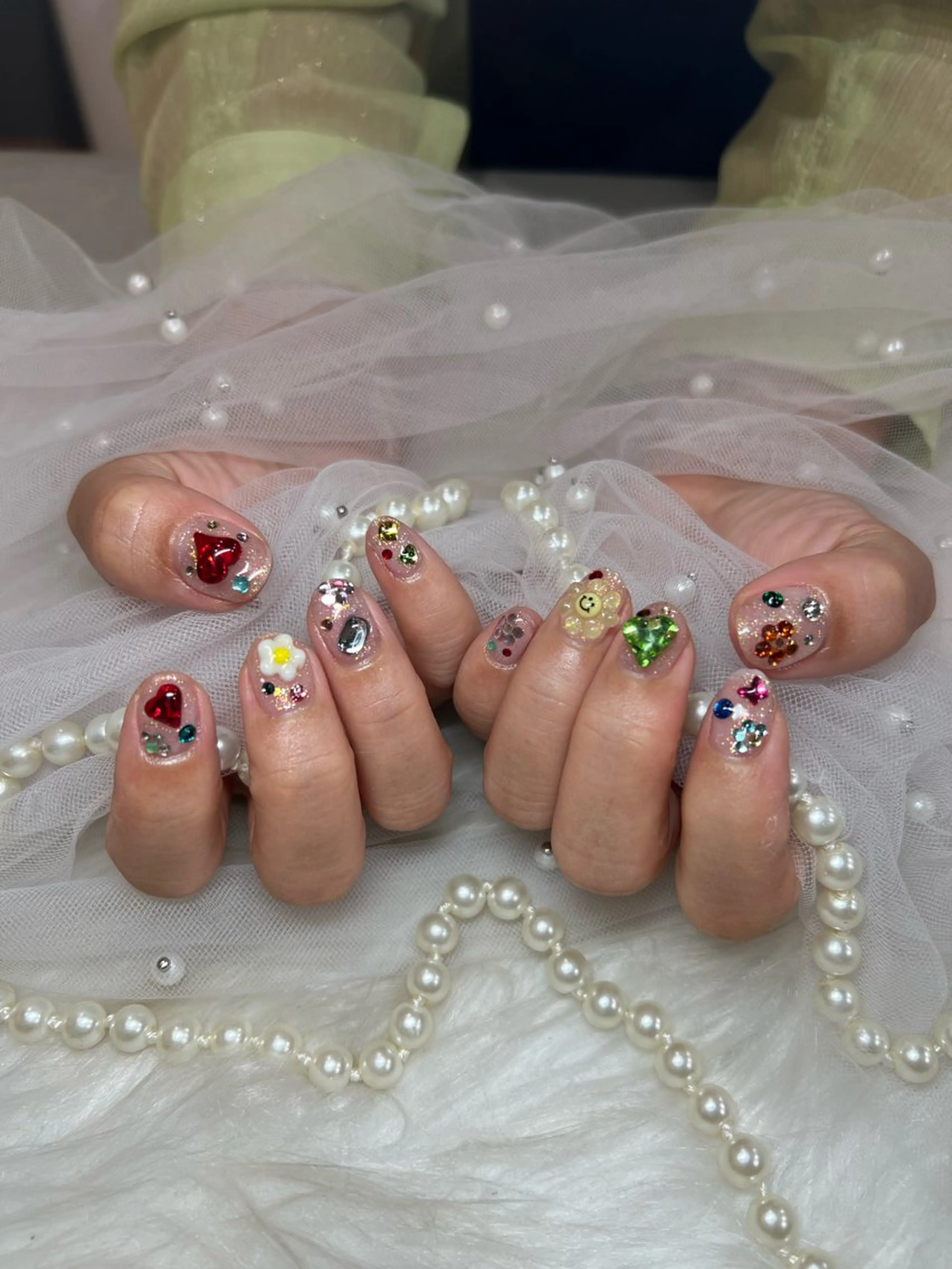 ネイル ハンドネイル zir  nail 🕊️💗RIOのネイルデザイン