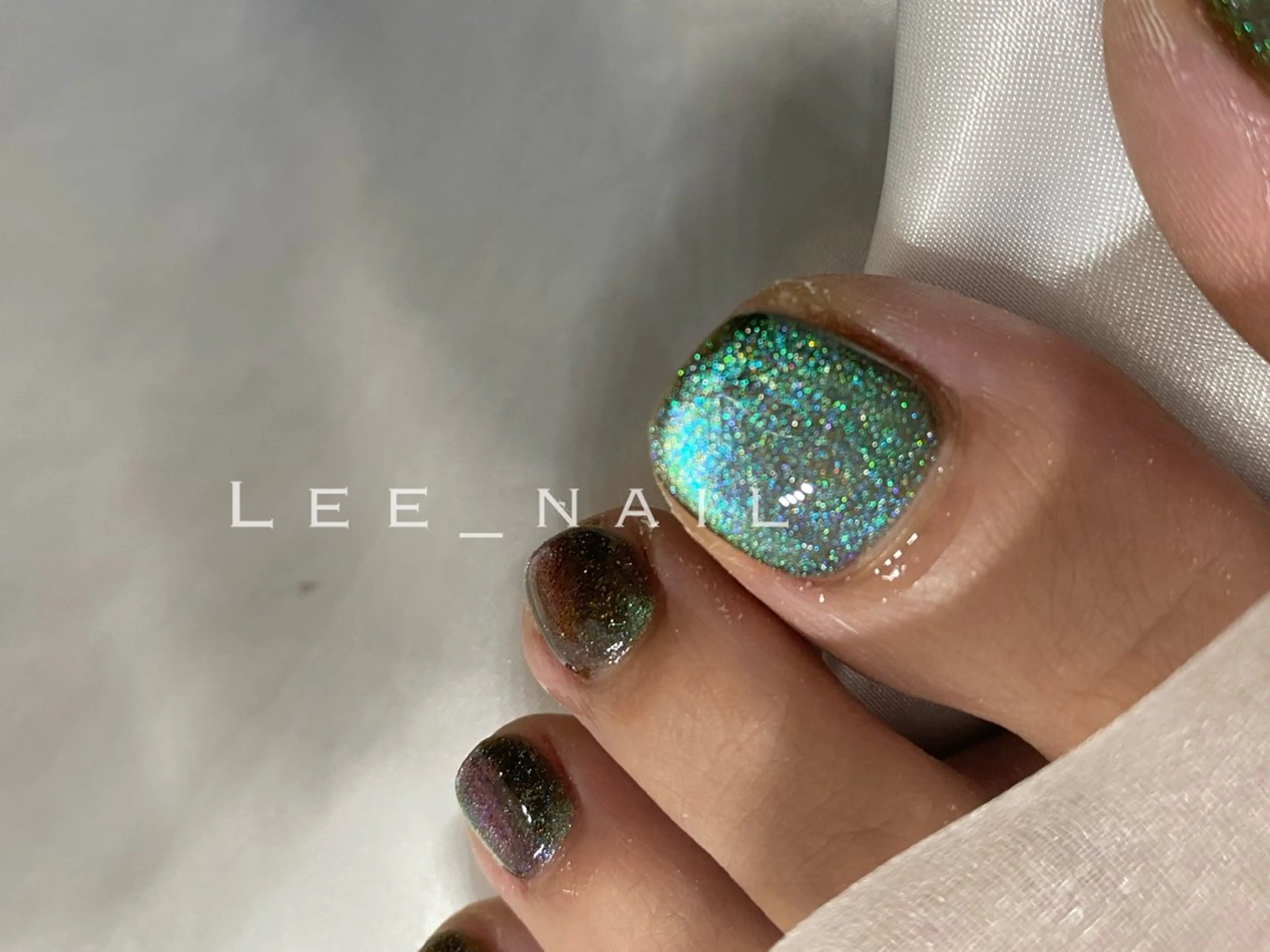 ネイル フットネイル マグネットネイル ハンドネイル Lee_ nailのネイルデザイン