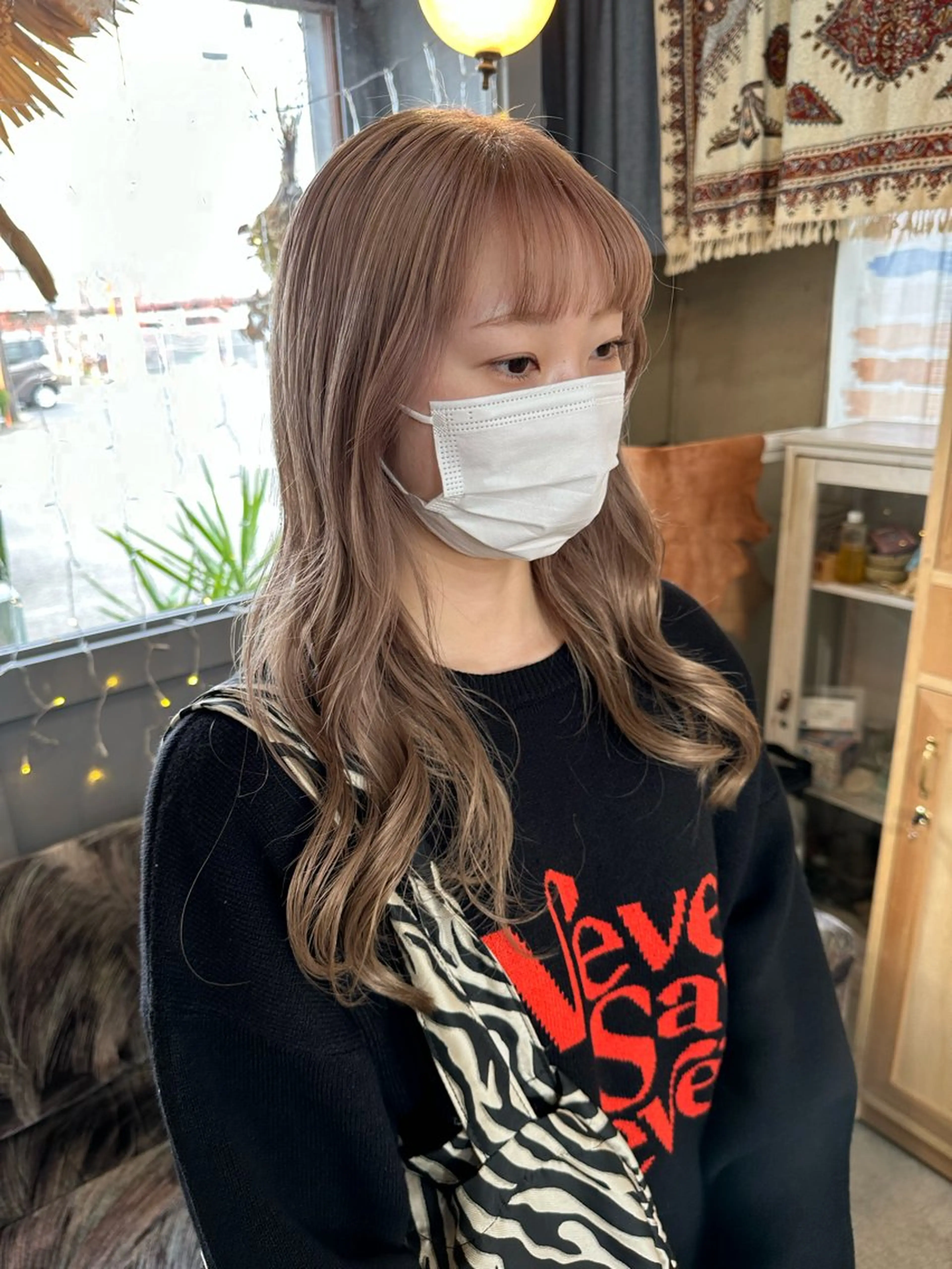 カラー ベージュカラー ミルクティーベージュ YUIMARL岡山店 YUNOKA🦋🫧のヘアスタイル