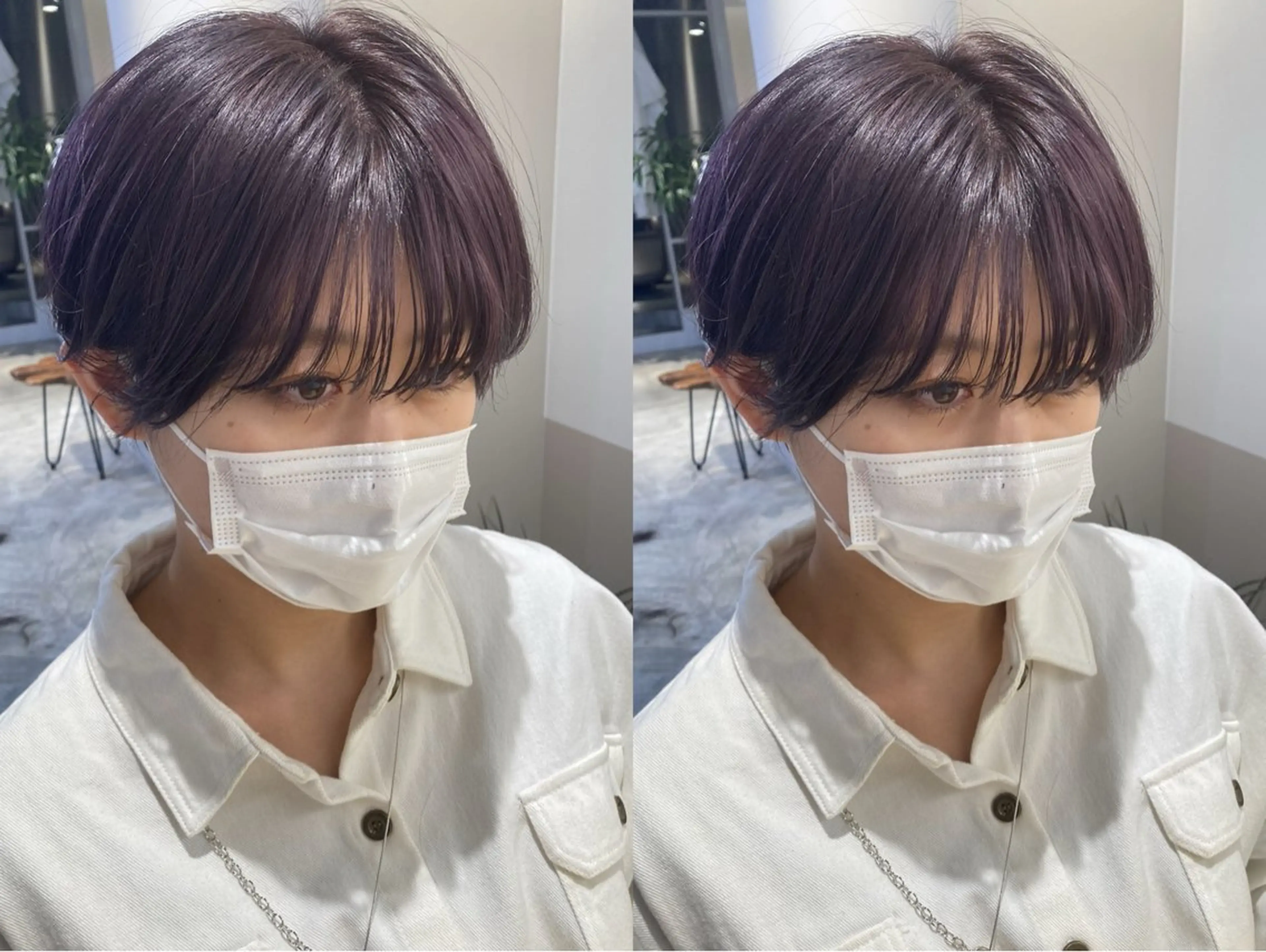 ショート 宮城 星のヘアスタイル