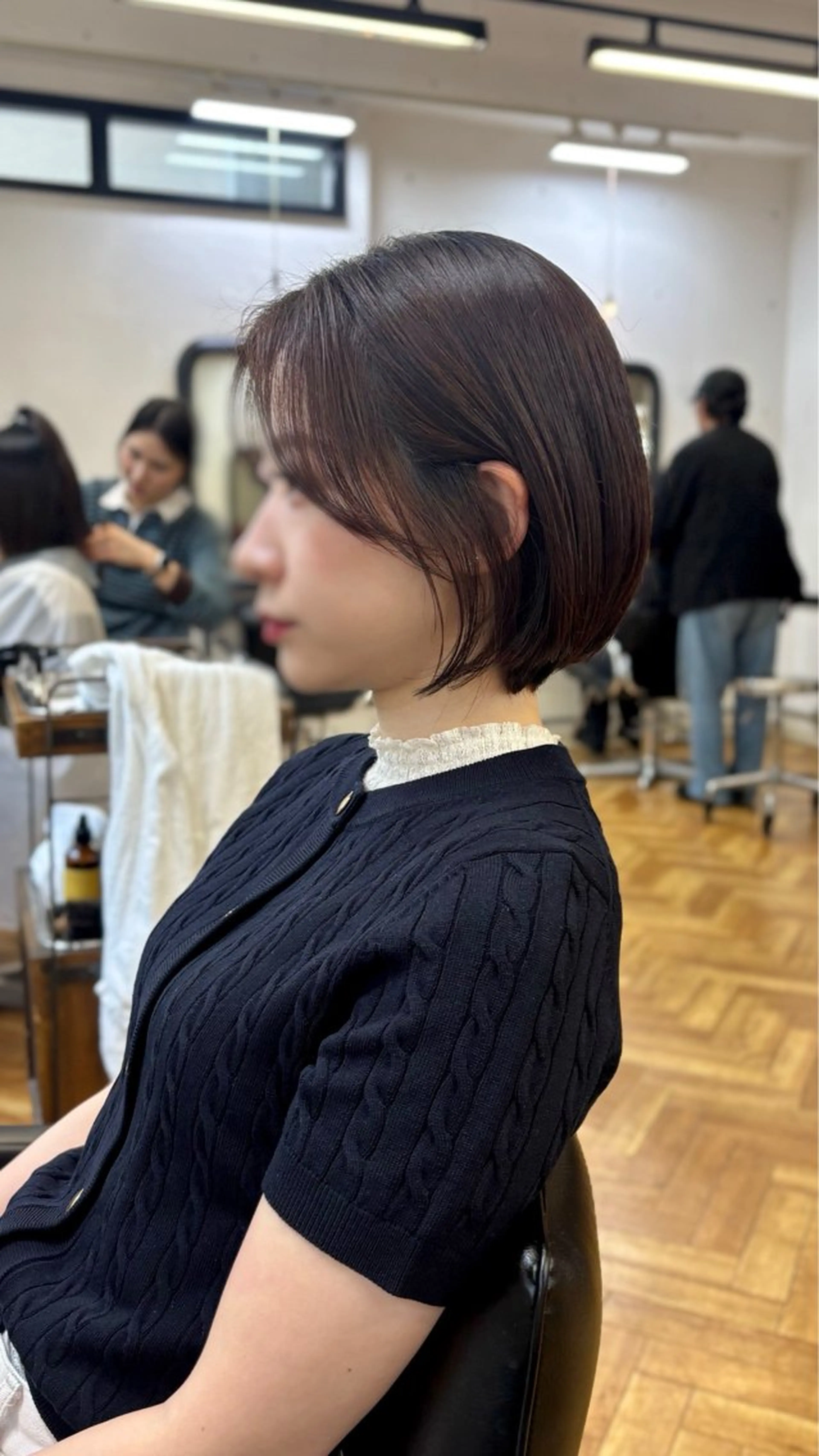 ショート ショートボブ ボブ ショートヘア ショートカット/ キタハラユリナのヘアスタイル
