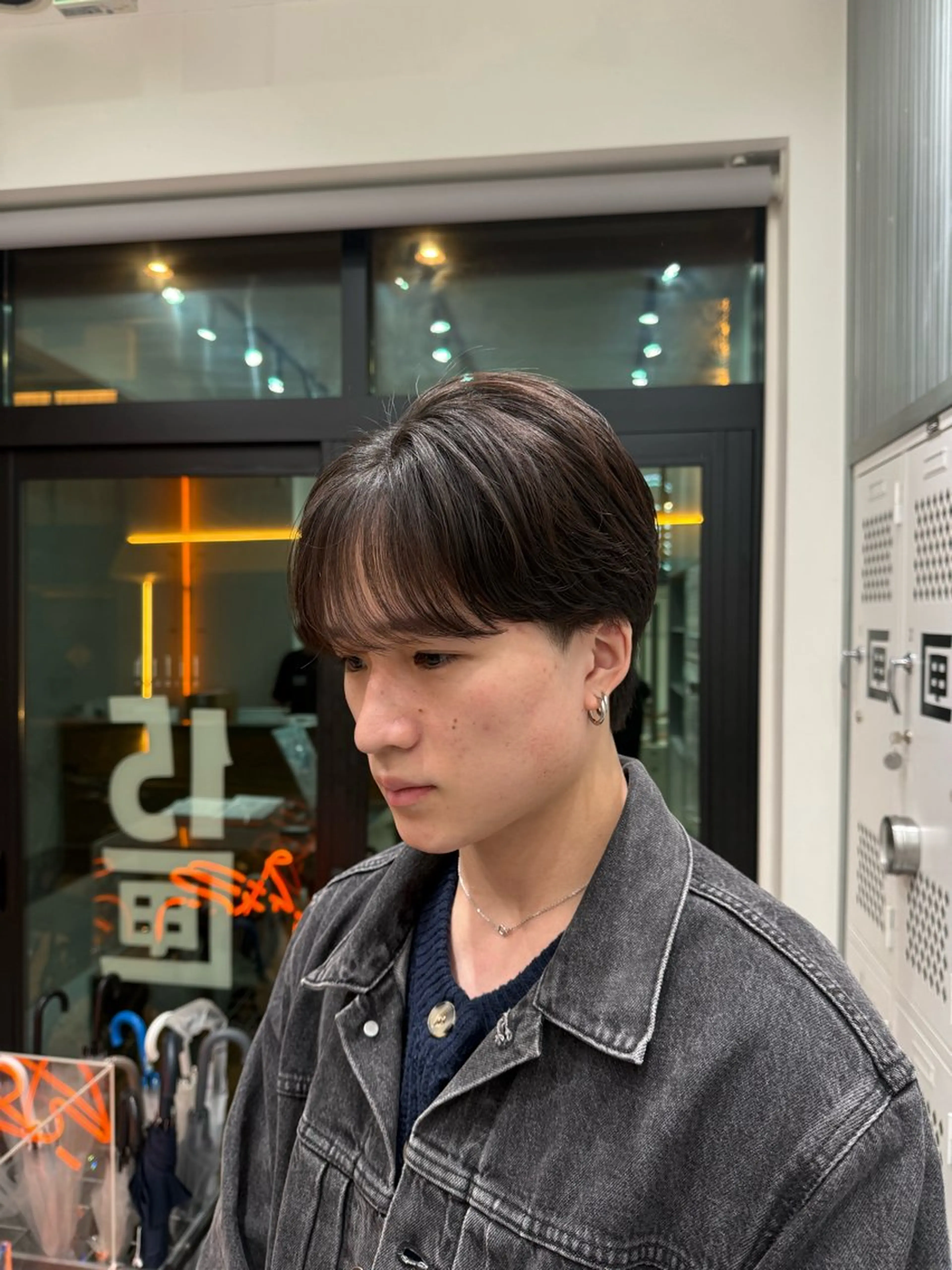 ショート パーマ カット パーマ fifth 村田 悠輔のヘアスタイル