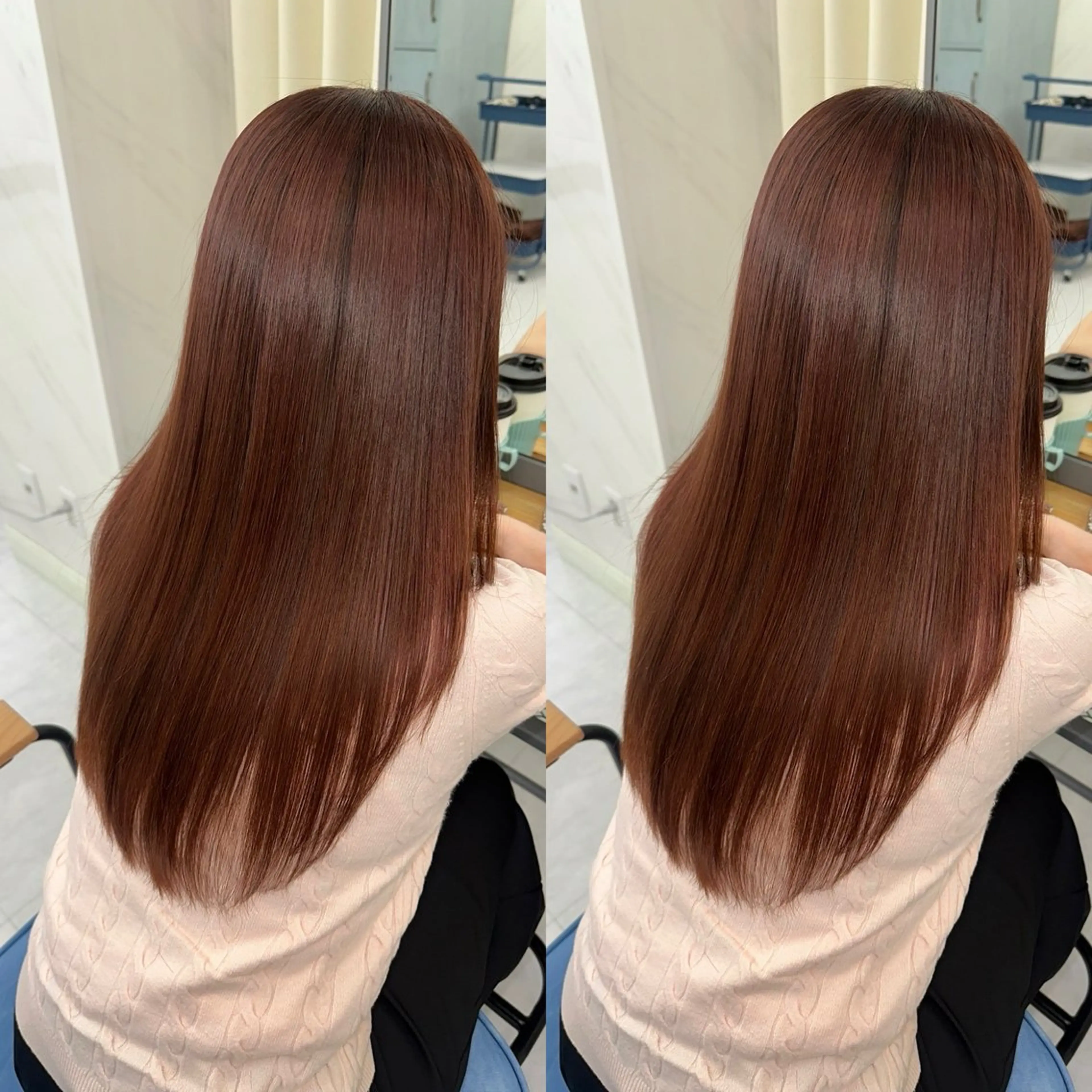 ロング トリートメント ヘアカラー トリートメント 有田 仁志のヘアスタイル