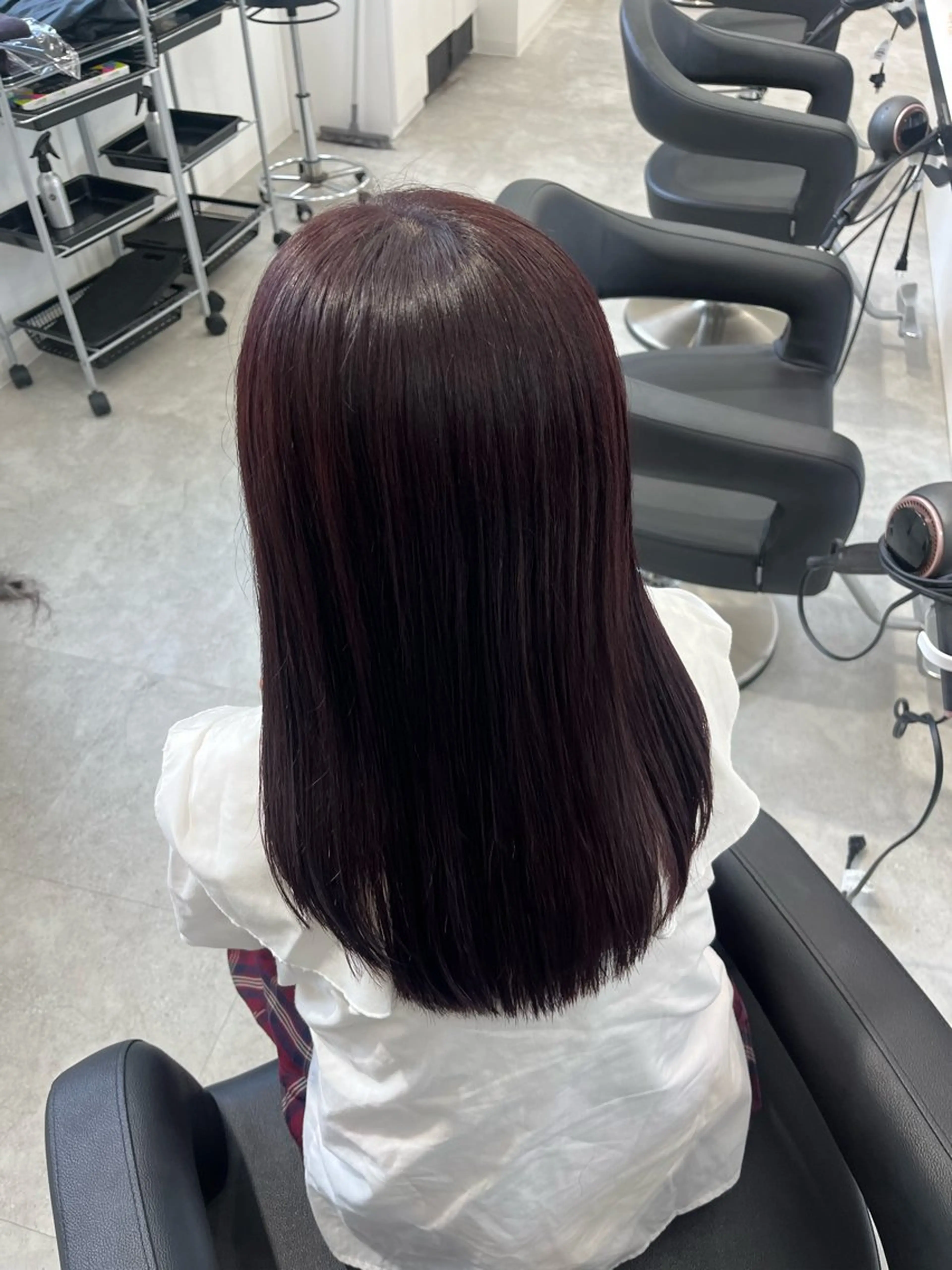 ロング カラー みう/仙台/暖色/ 艶髪/顔周りカット/のヘアスタイル