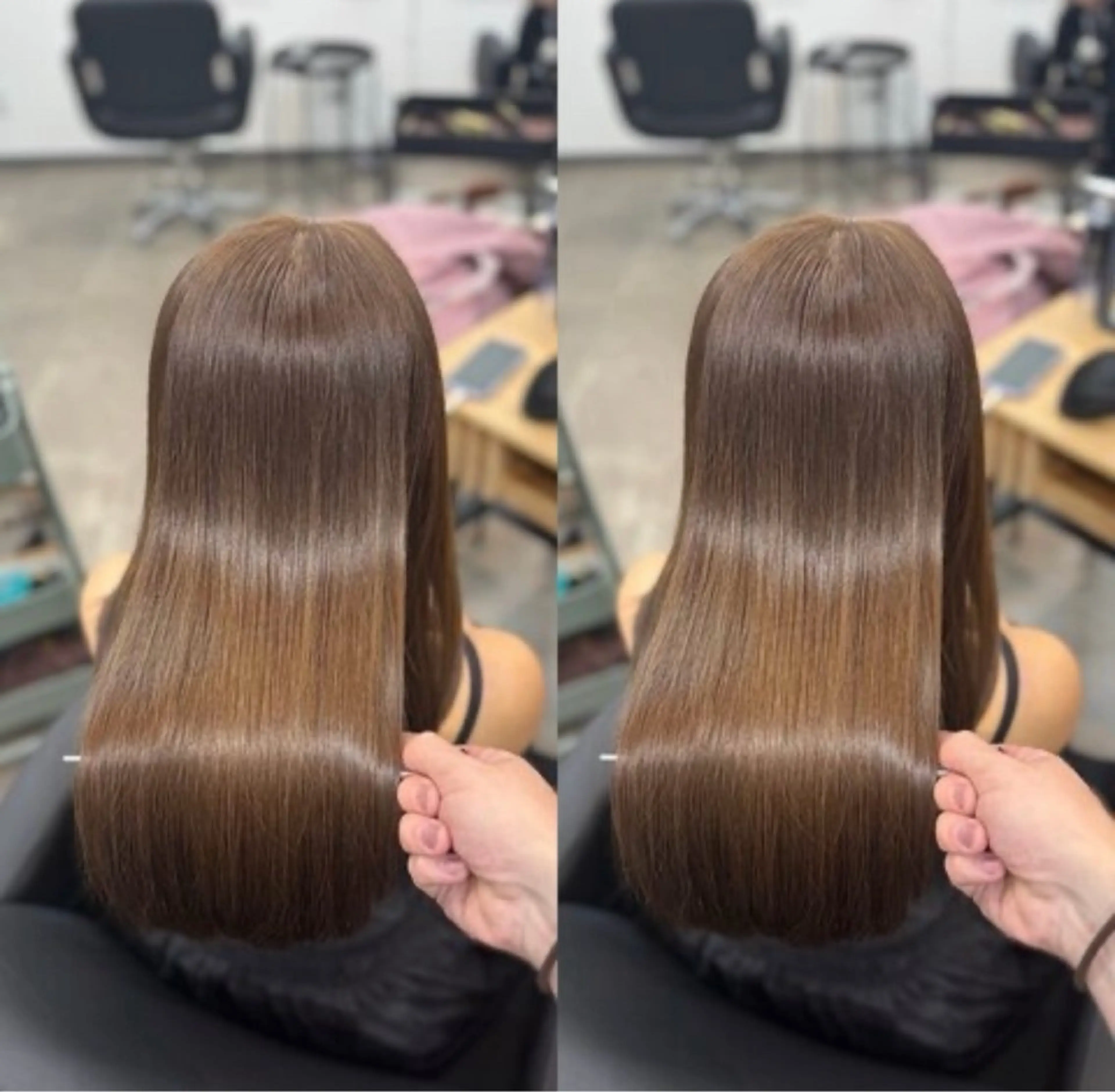 ロング カット トリートメント 🫧艶髪レイヤー/韓 国ボブ💎石川遥💎のヘアスタイル