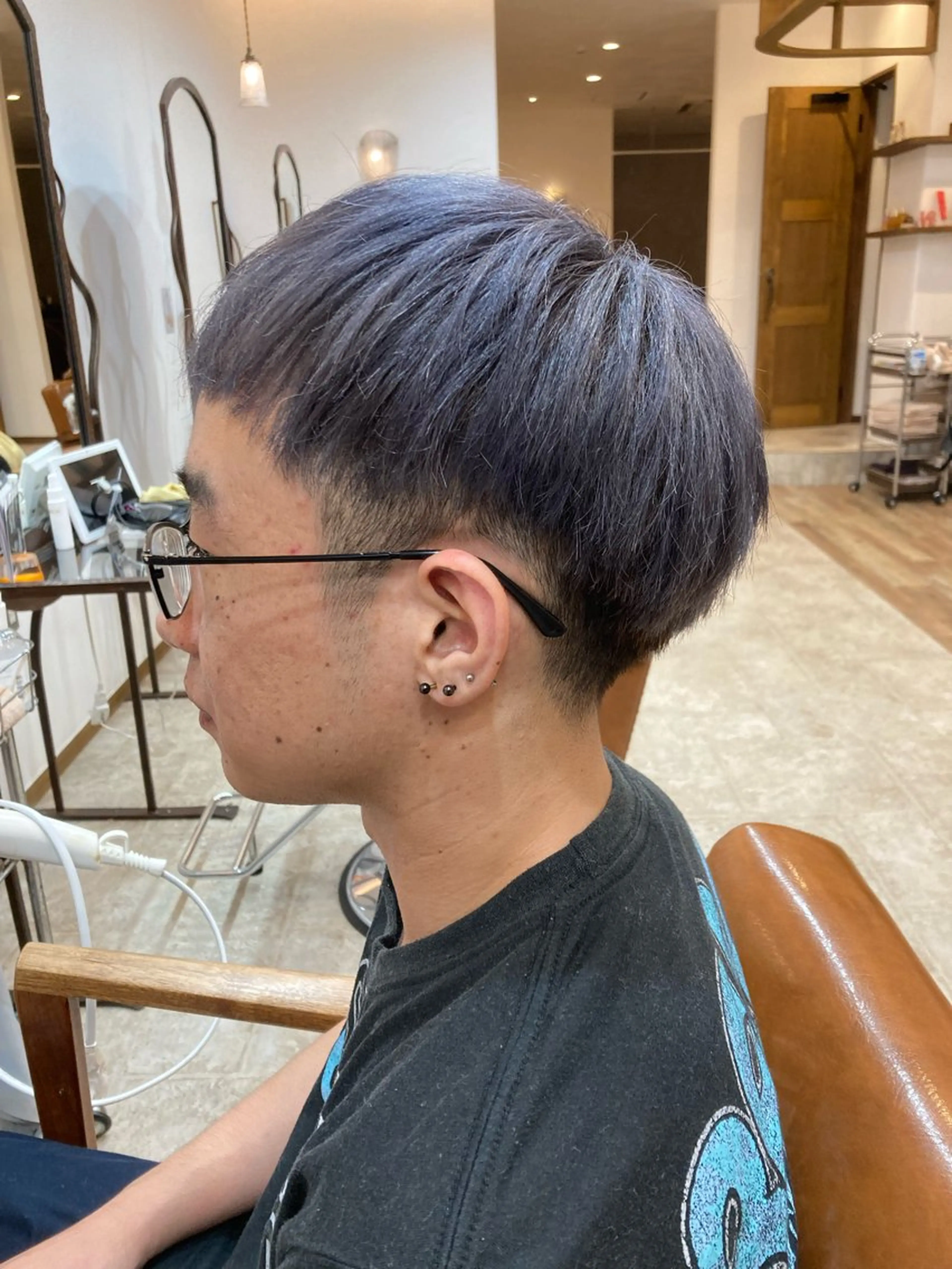 ショート カラー メンズ カット特化型 美容師/栗本のヘアスタイル