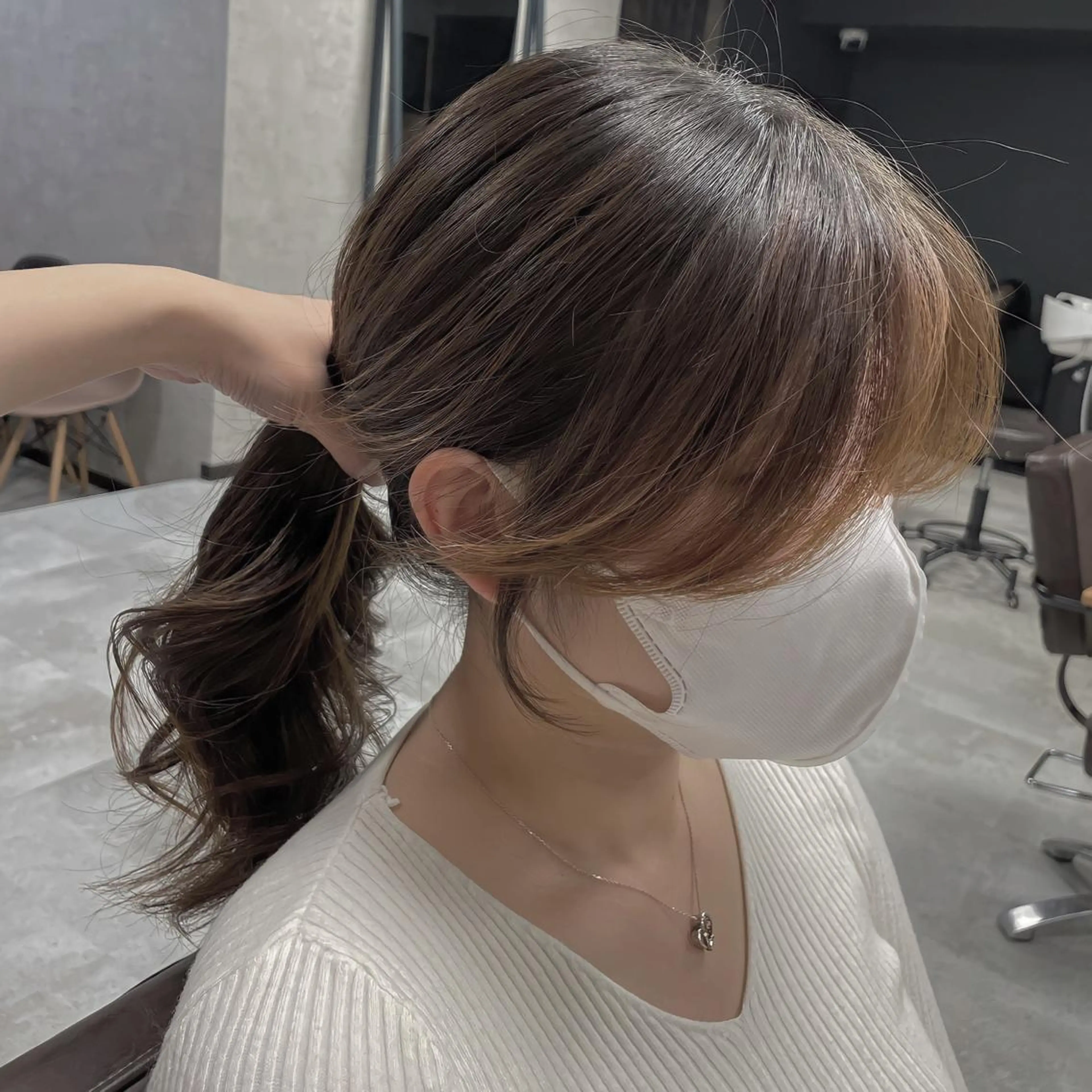 ロング トレンド韓国レイヤー 🇰🇷のんのヘアスタイル