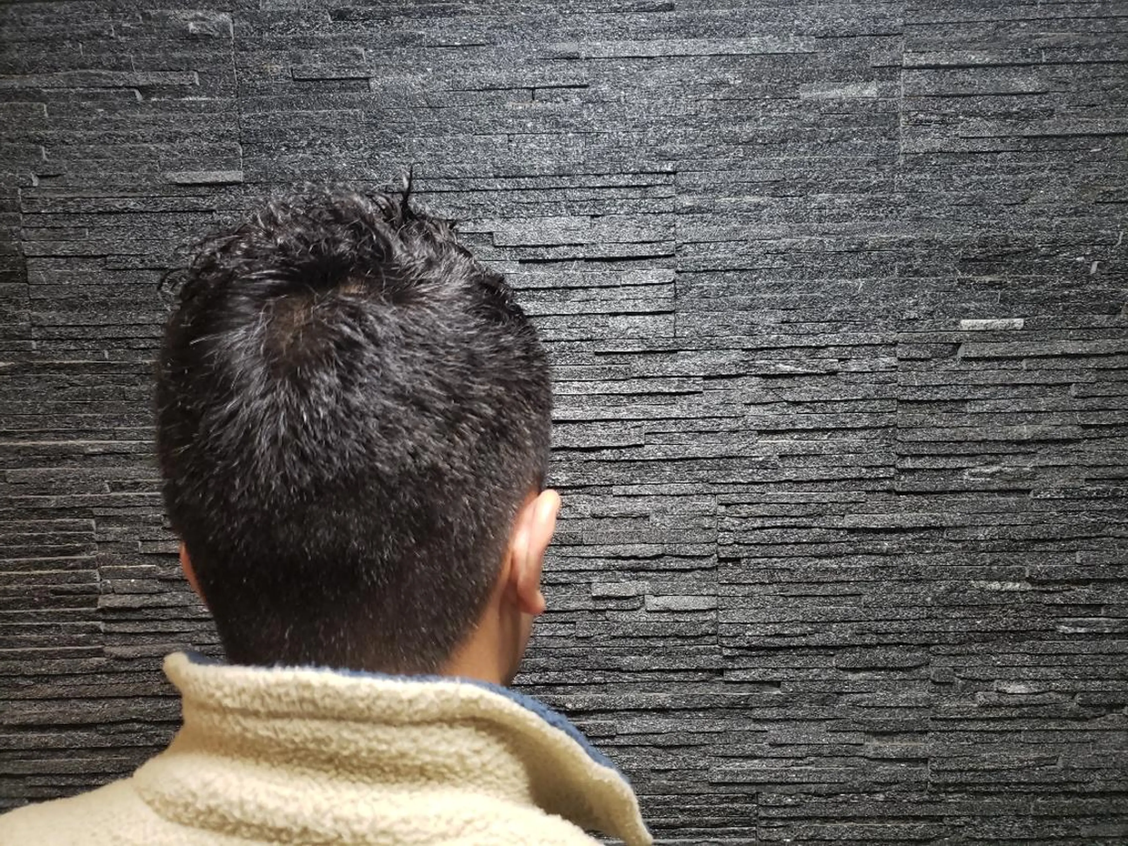 ショート パーマ メンズ barber shopのヘアスタイル