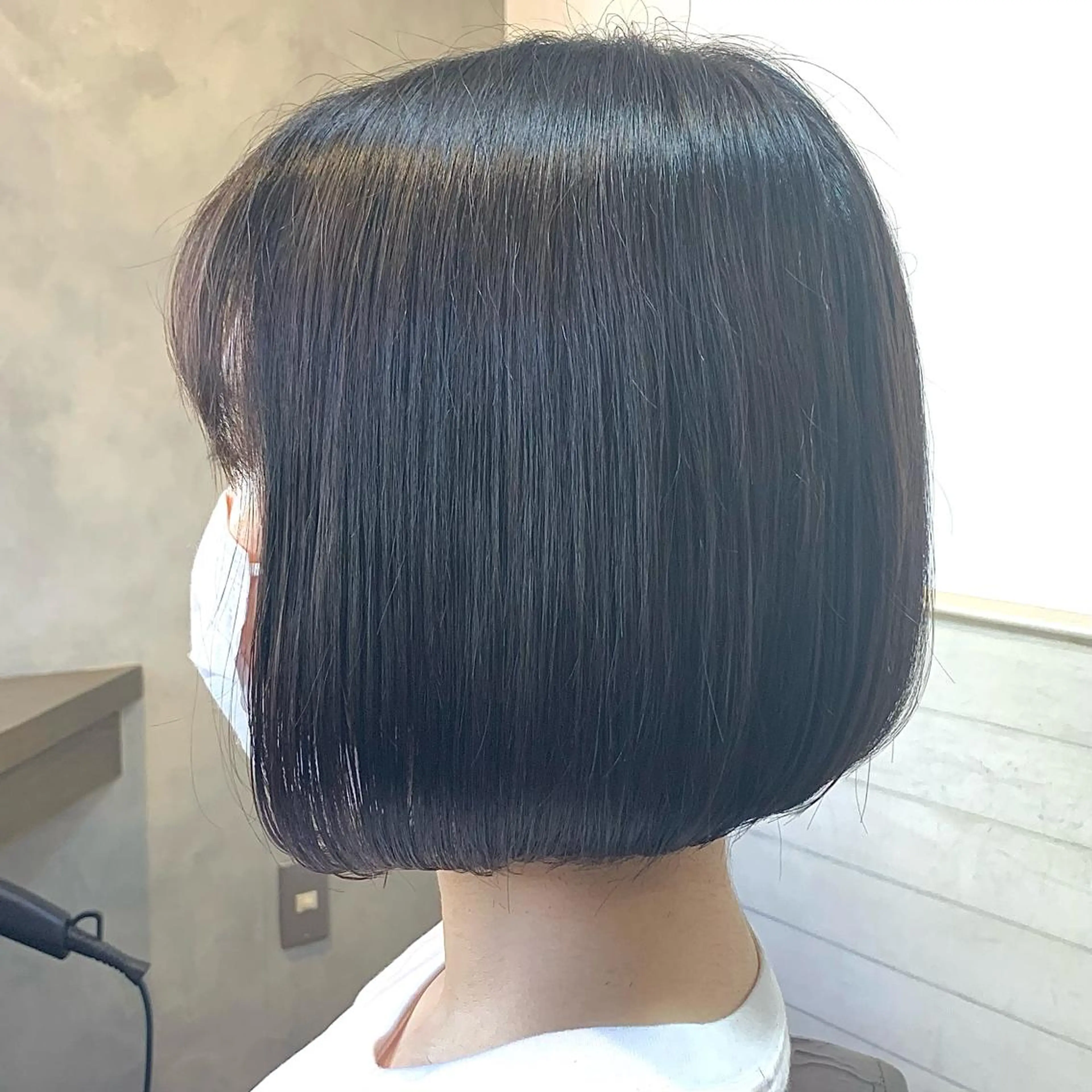 ミディアム カラー ボブ ✨️美髪矯正×似合わ せ艶カラー✨藤田透のヘアスタイル