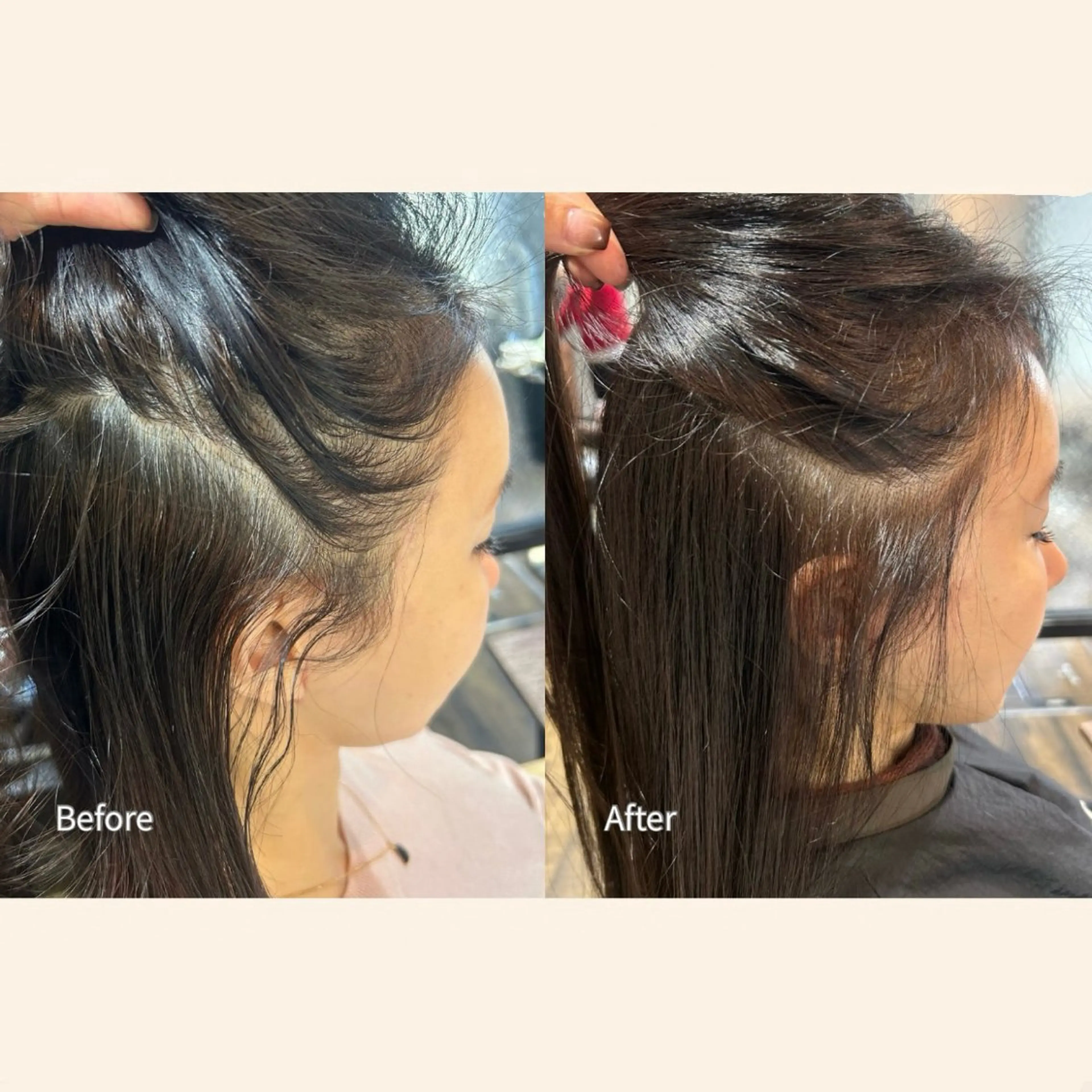 ロング カラー 透明感🧼 カラー特化のヘアスタイル