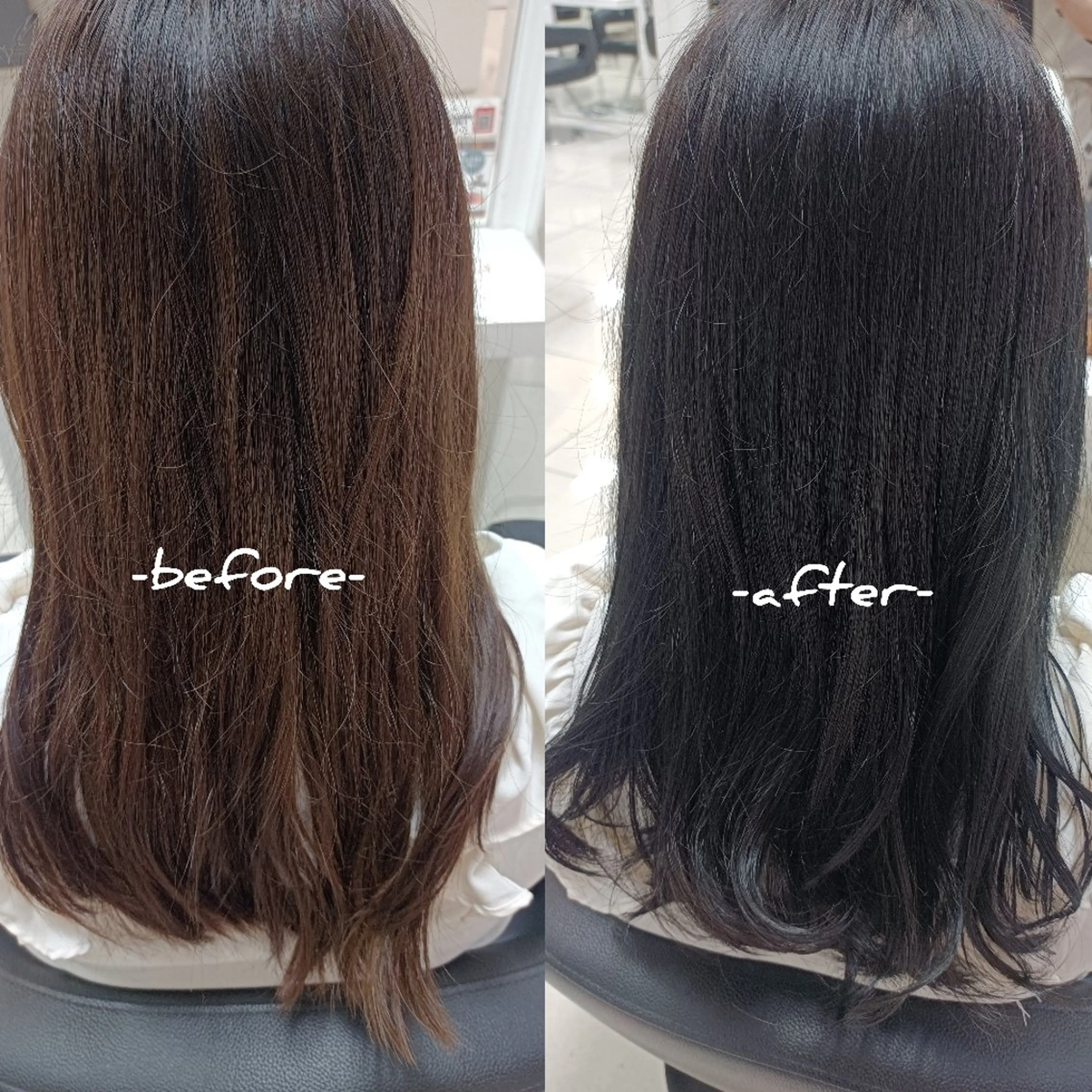 ロング 【縮毛矯正/レディー スカット】美涼🎀のヘアスタイル