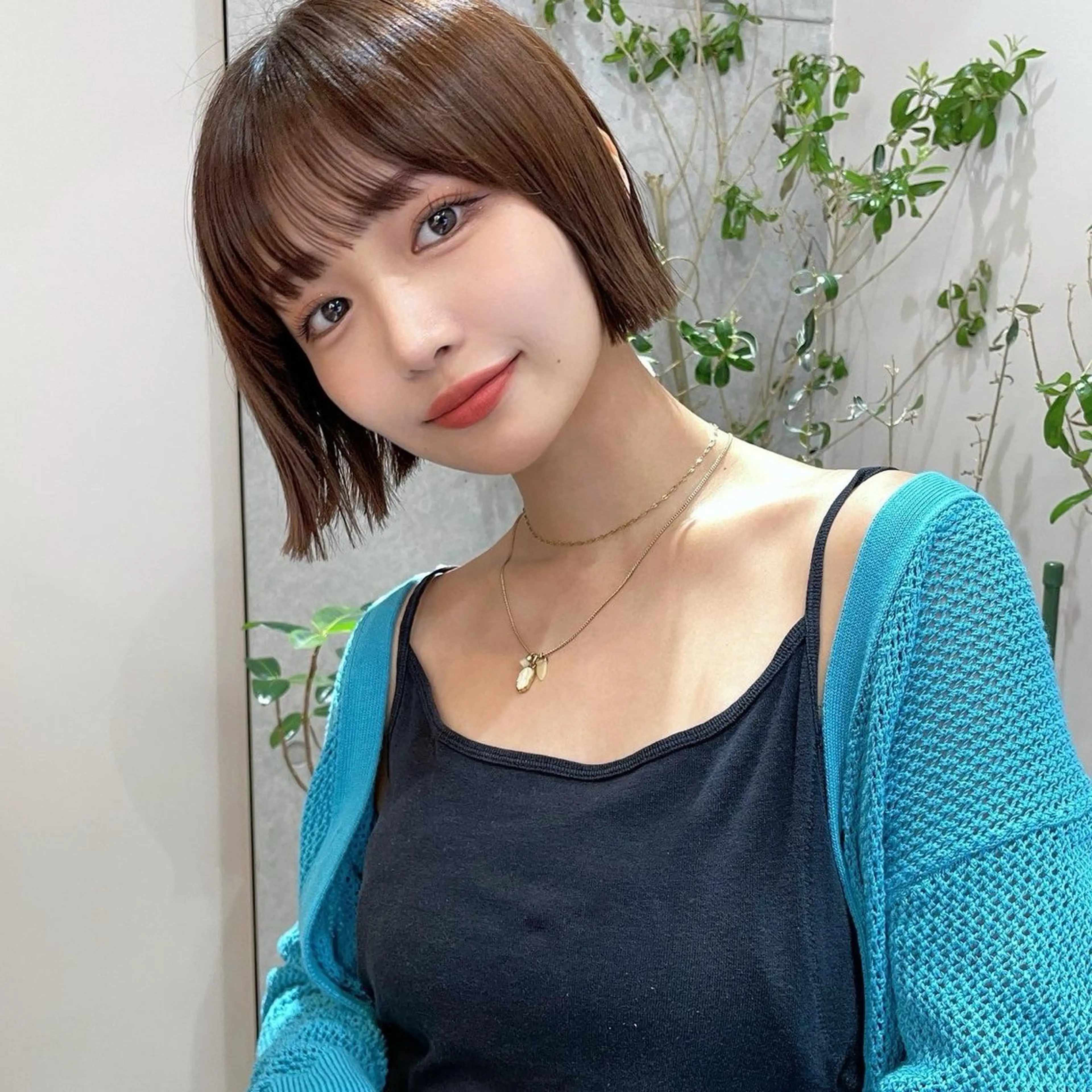 ショート カラー 撮影モデル 様募集中🫧ももかのヘアスタイル