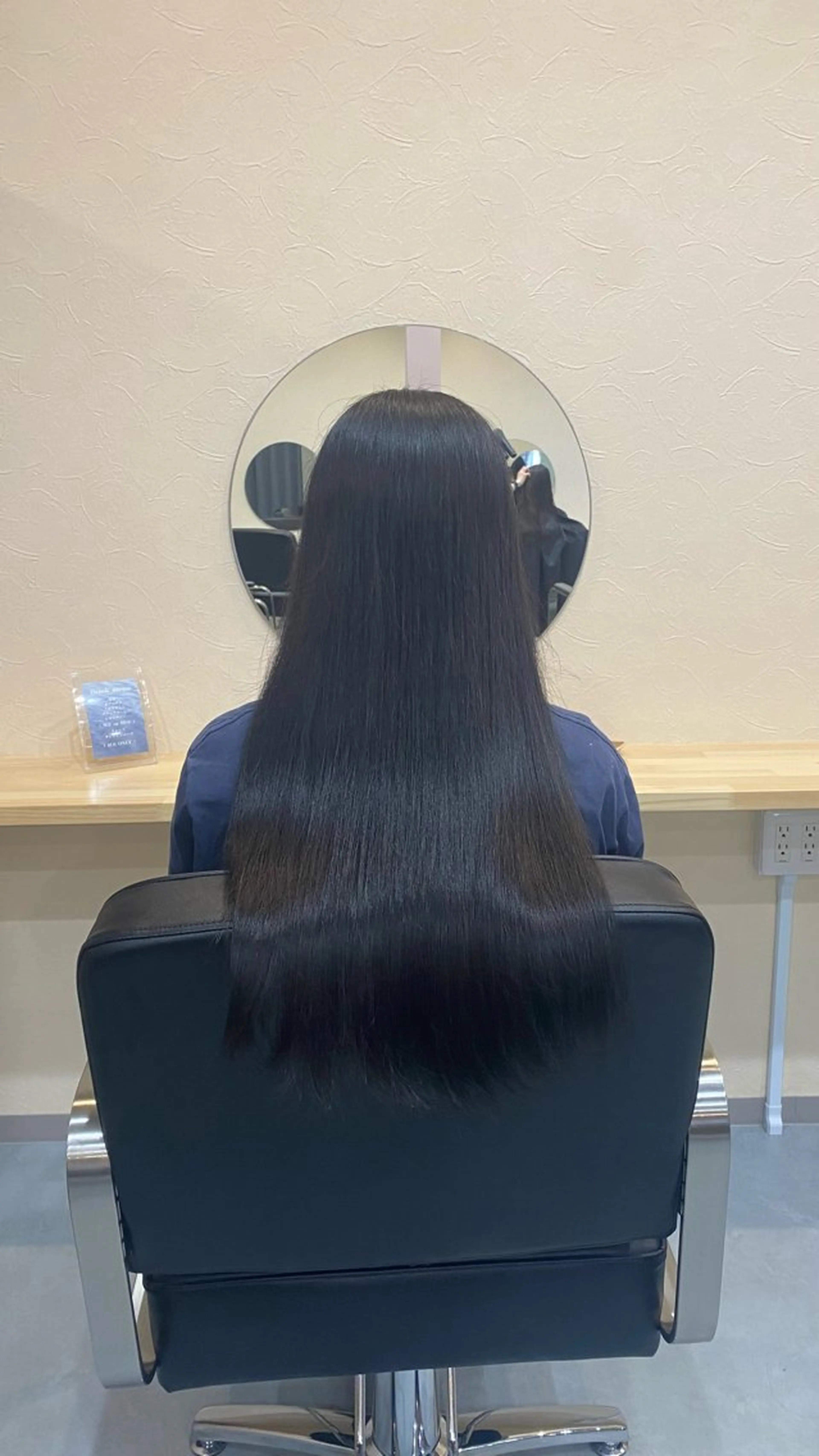 ロング カラー 黒髪 ブリーチ ブリーチなしカラー 髪質改善 ロング レイヤー/顔周り 透明感カラー🥂のヘアスタイル