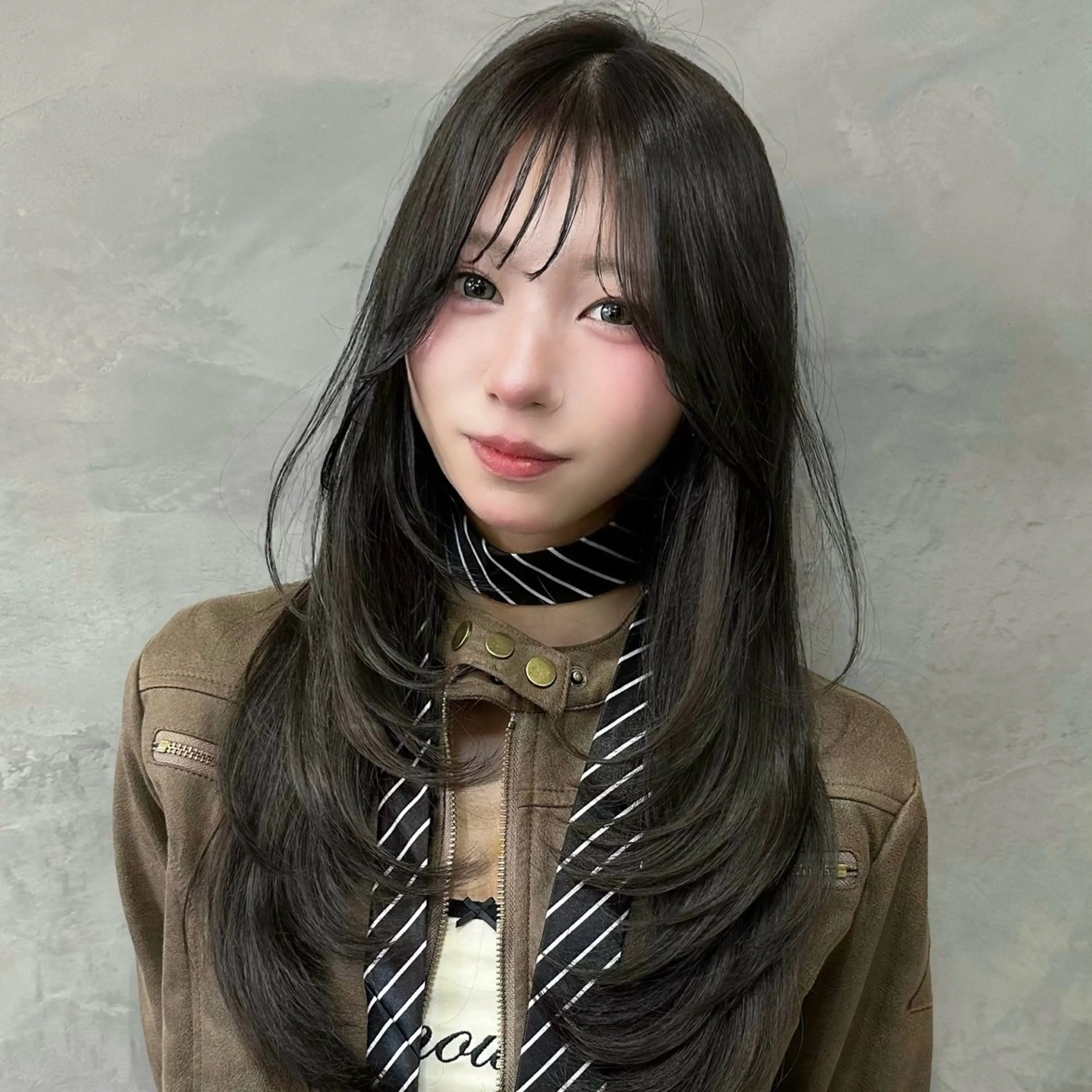 ロング カラー ヘアカラー 透明感×韓国ヘア /Reiのヘアスタイル