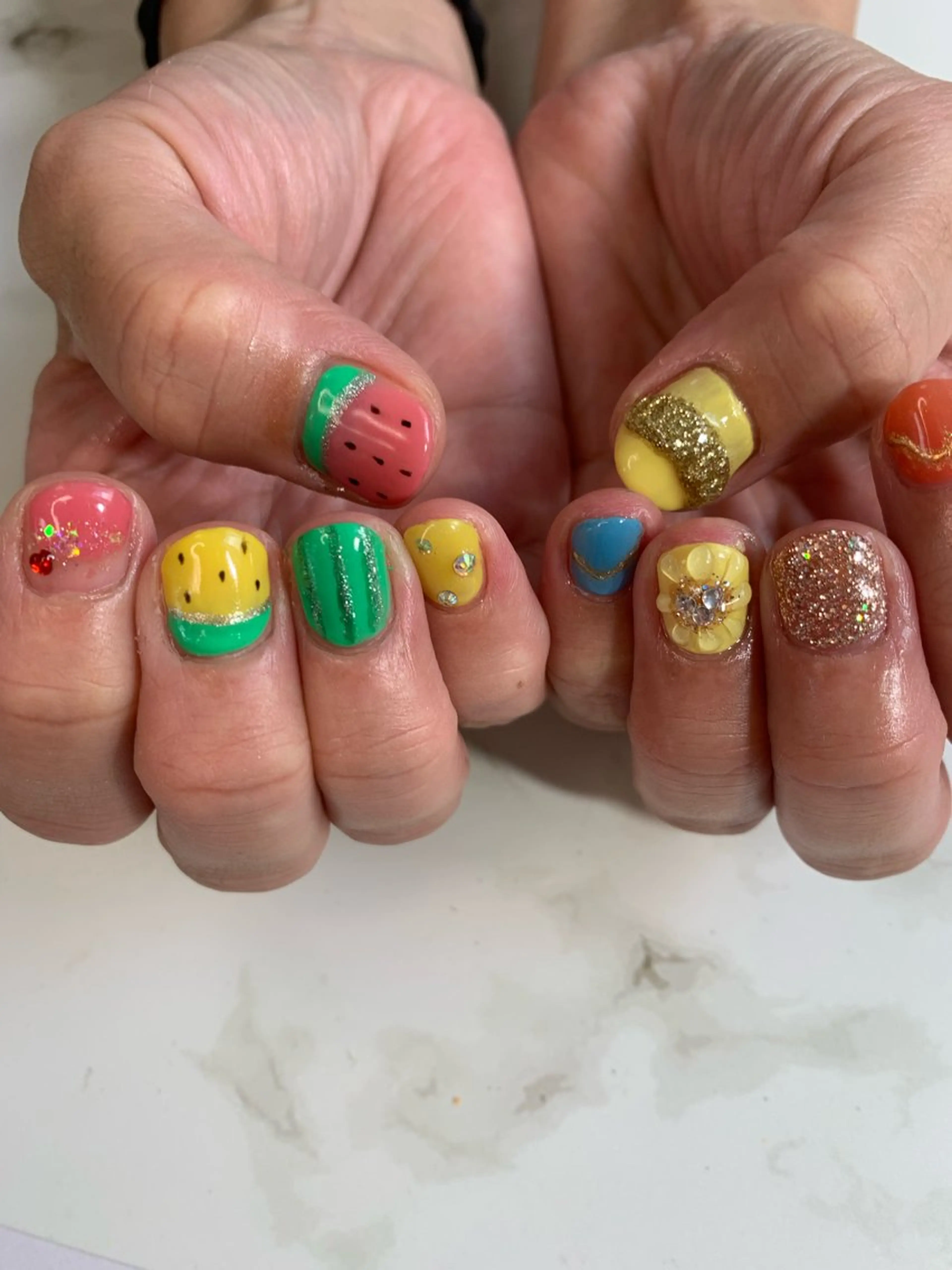 ネイル 夏ネイル Coconail 恭子のネイルデザイン