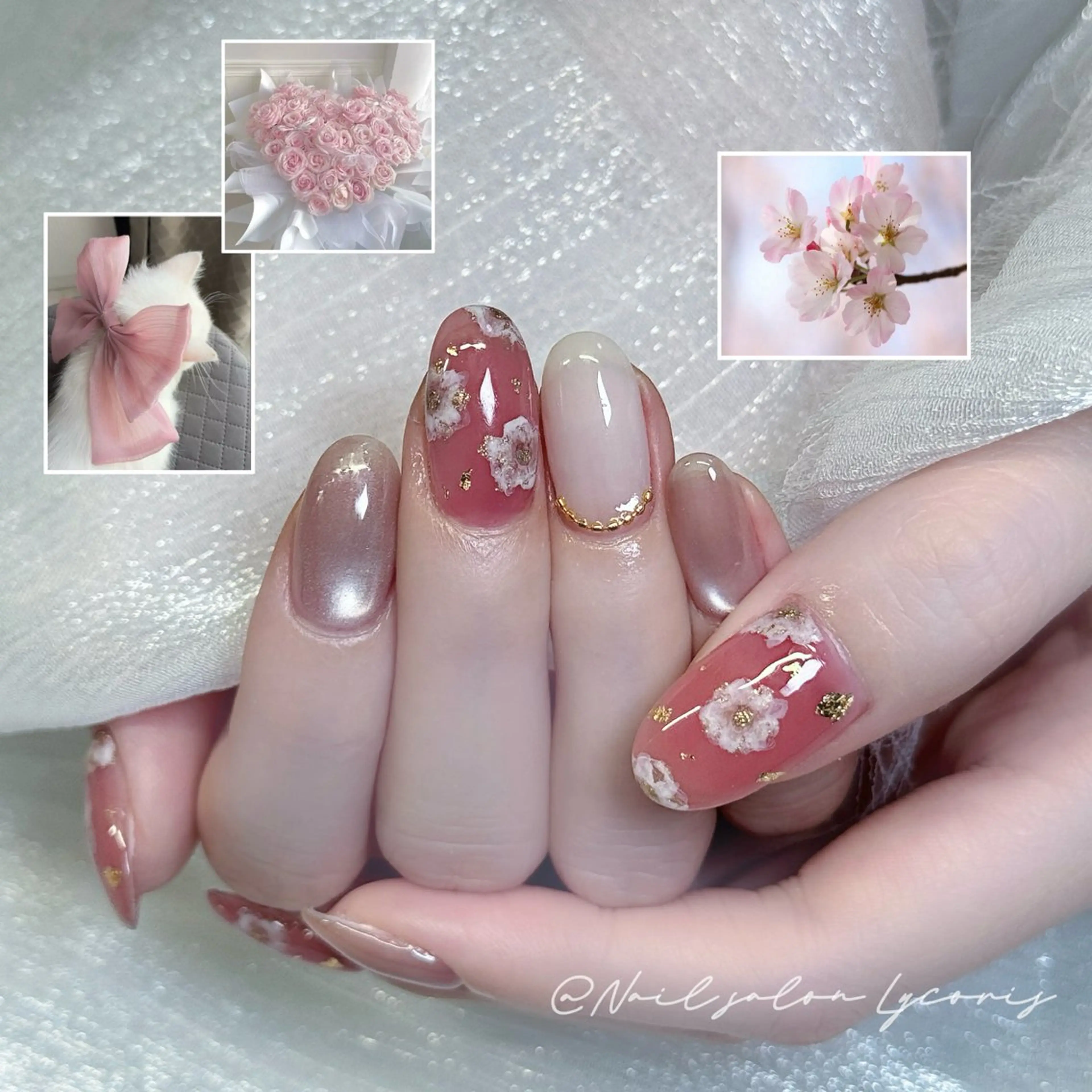 ネイル ハンドネイル Nail salon Lycoris キキのネイルデザイン