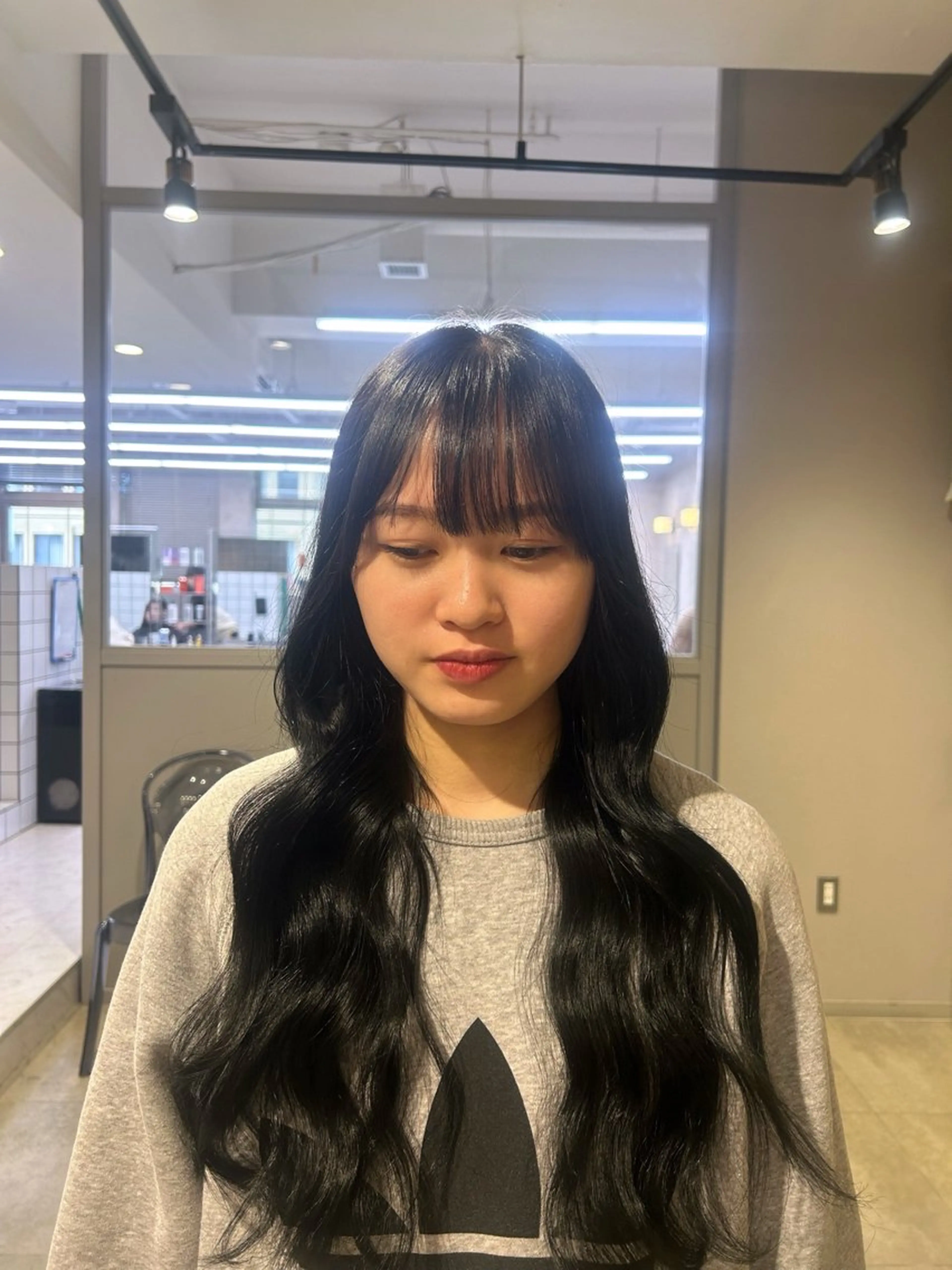 カラー 透明感ベージュ🤎 ナチュラルレイヤーのヘアスタイル