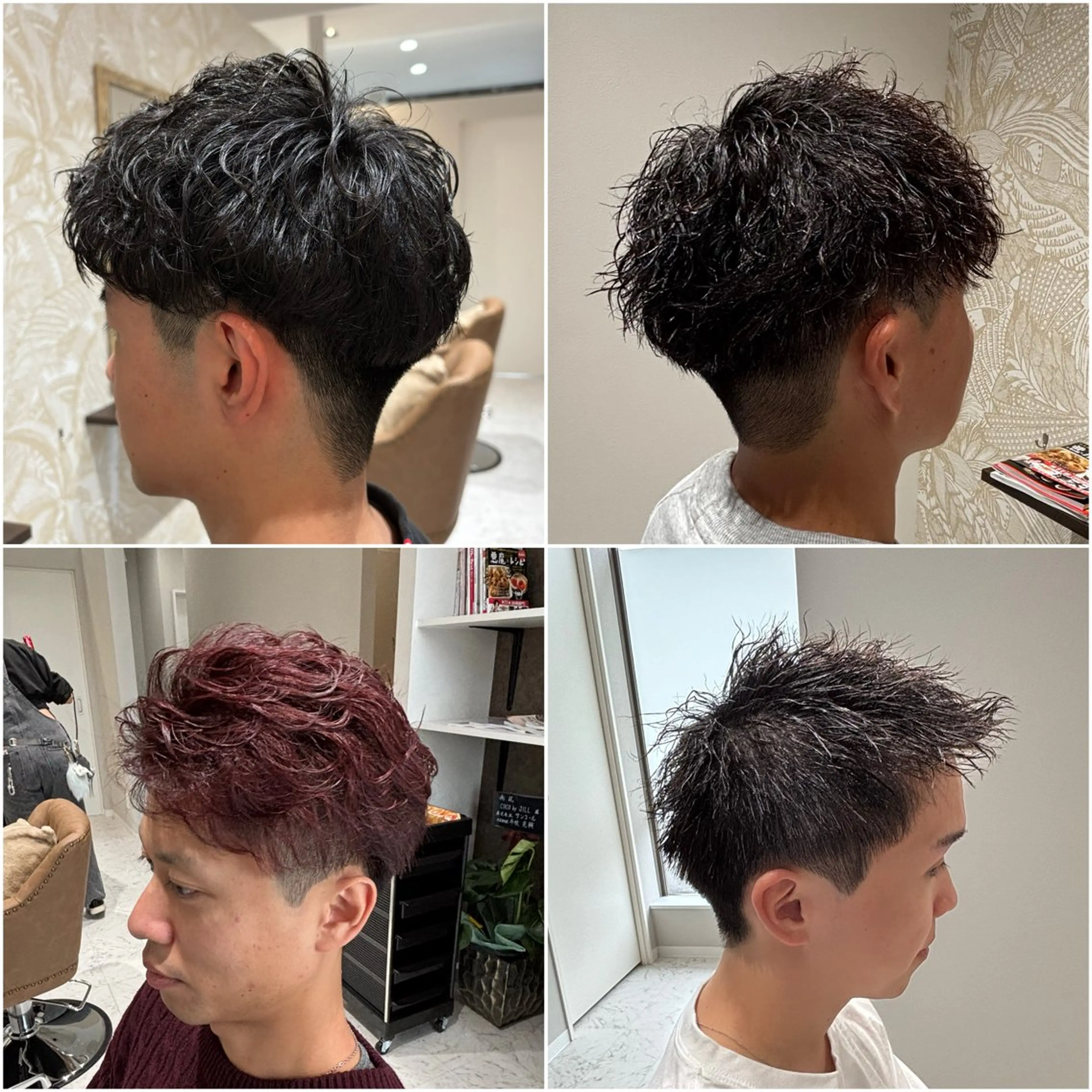 メンズ フェザーパーマ メンズパーマ カット パーマ 罍旬太郎 💈メンズ特化💈のヘアスタイル
