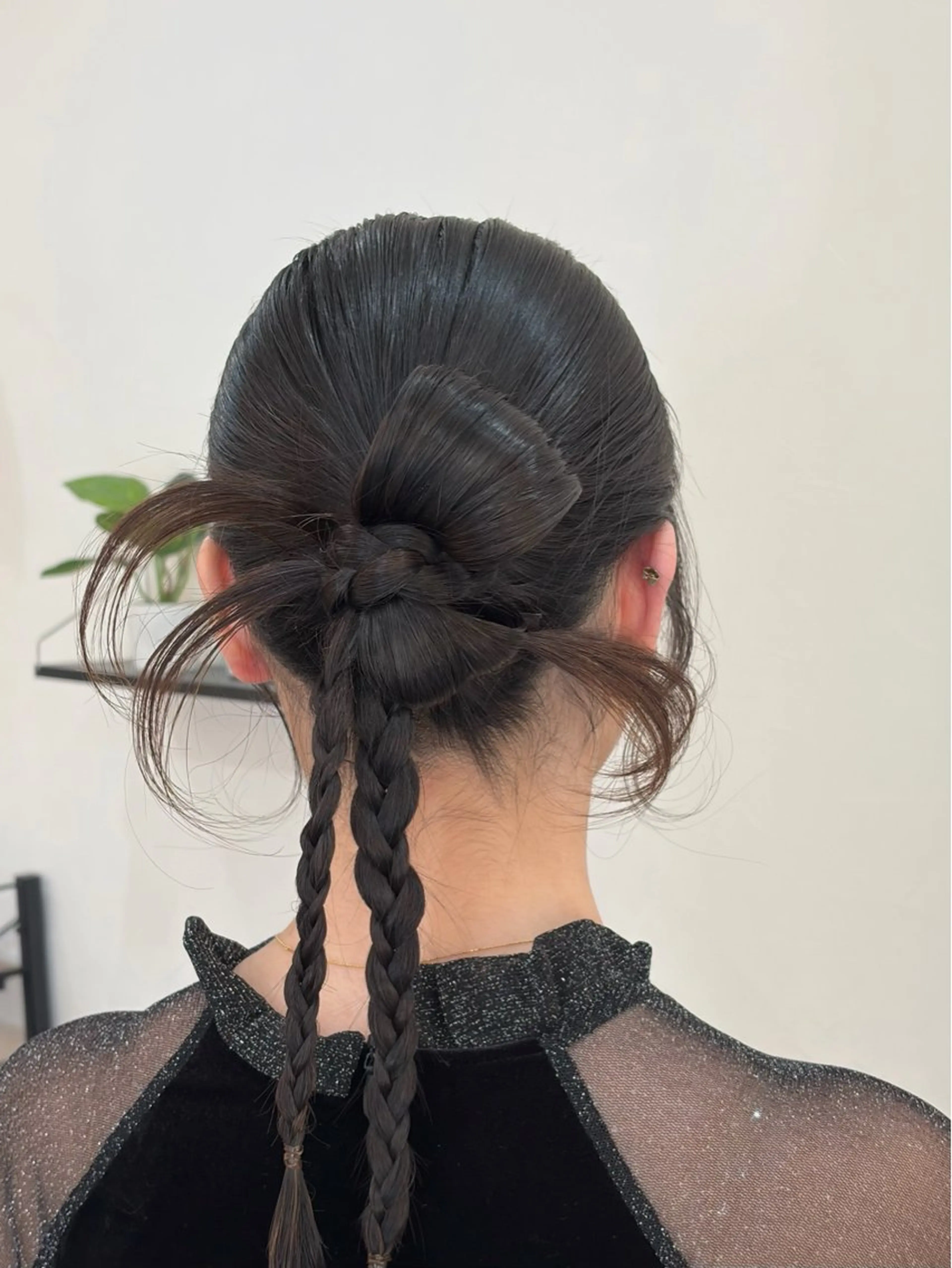 セミロング ヘアアレンジ ヘアセット hair terrace M所属・郡山/透明感カラー /馬場アンドレアのヘアスタイル