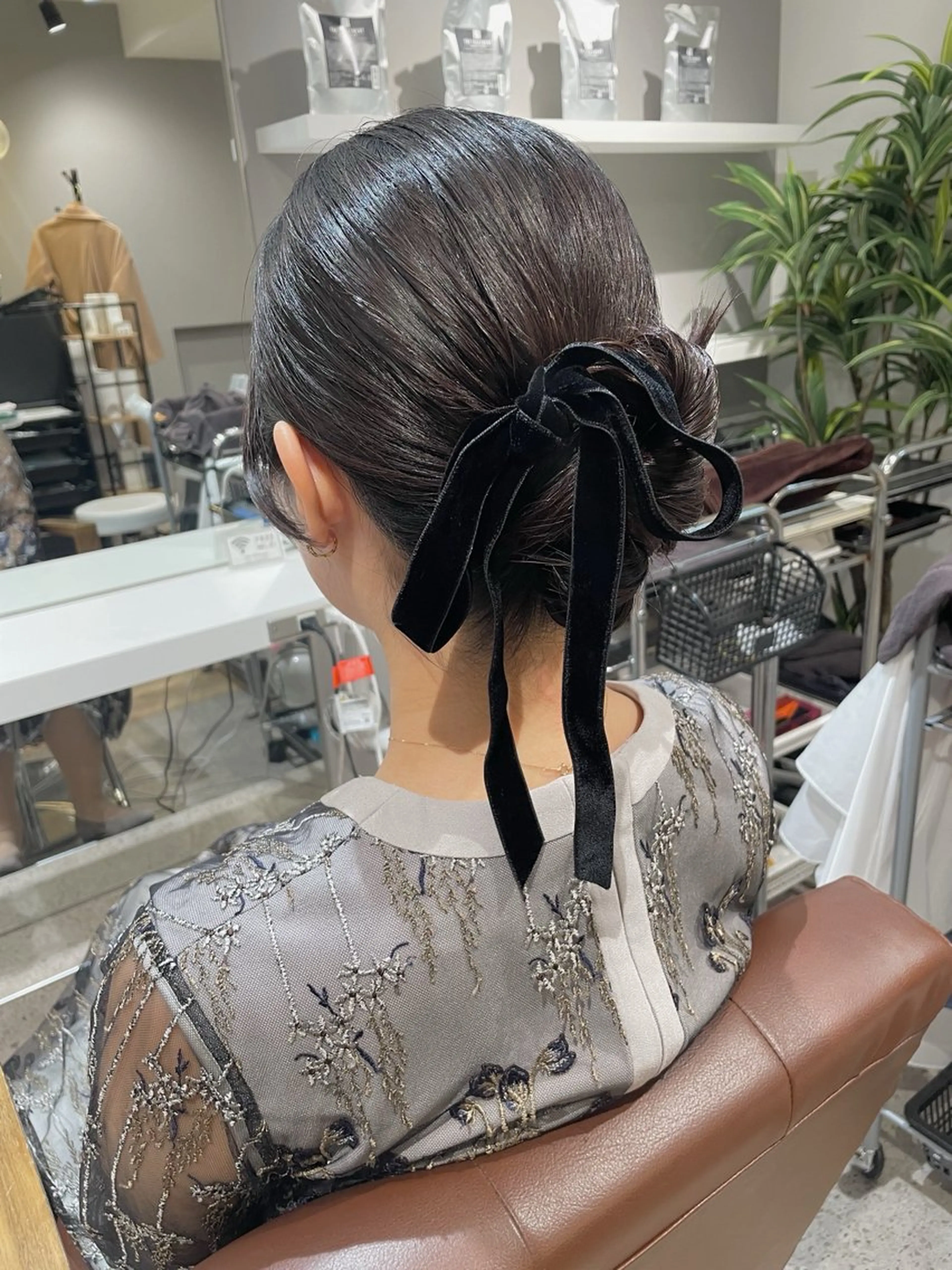 現役ヘアメイクが担当する🎶ヘアセットの写真