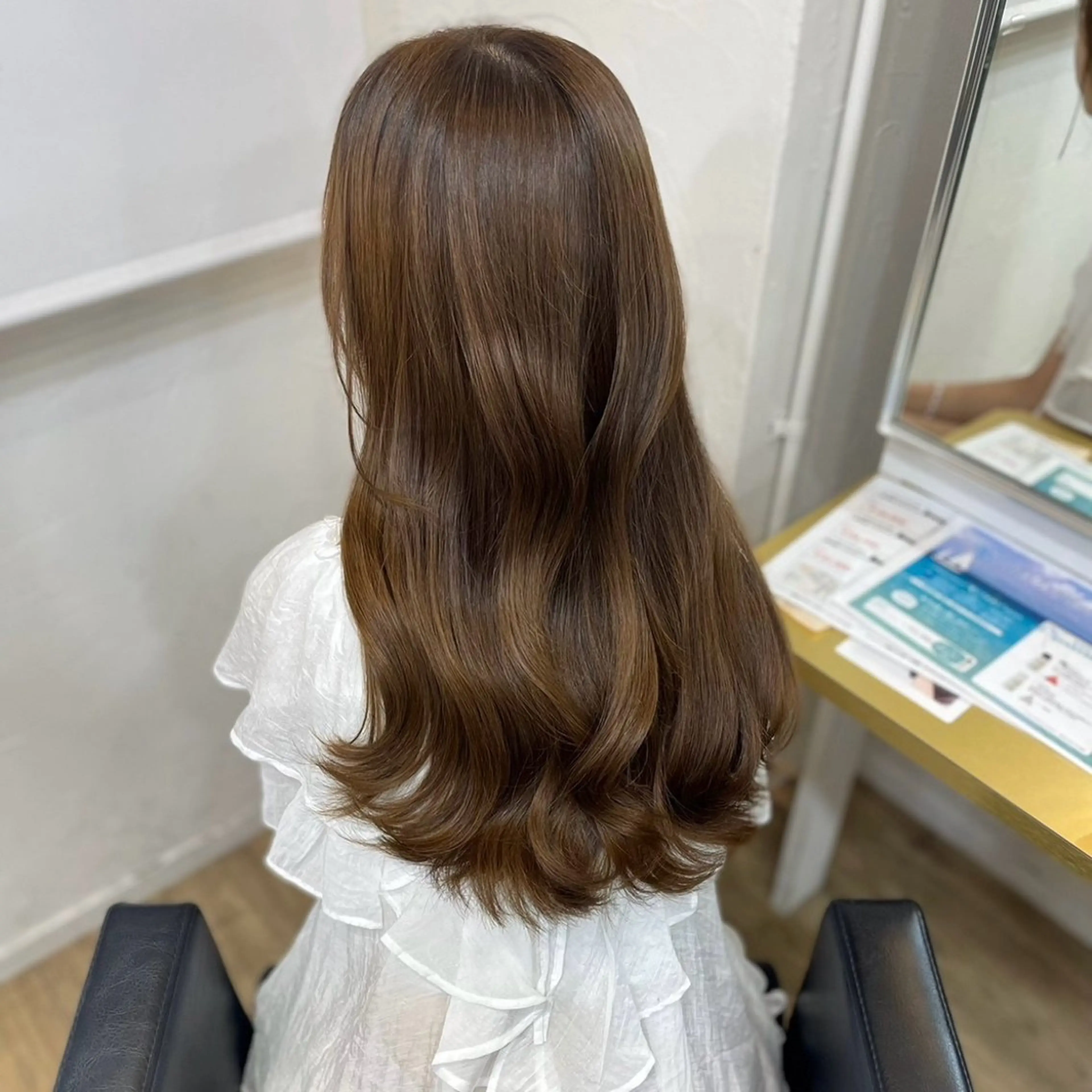 ワンカラー + バイカルテトリートメント🦋の写真