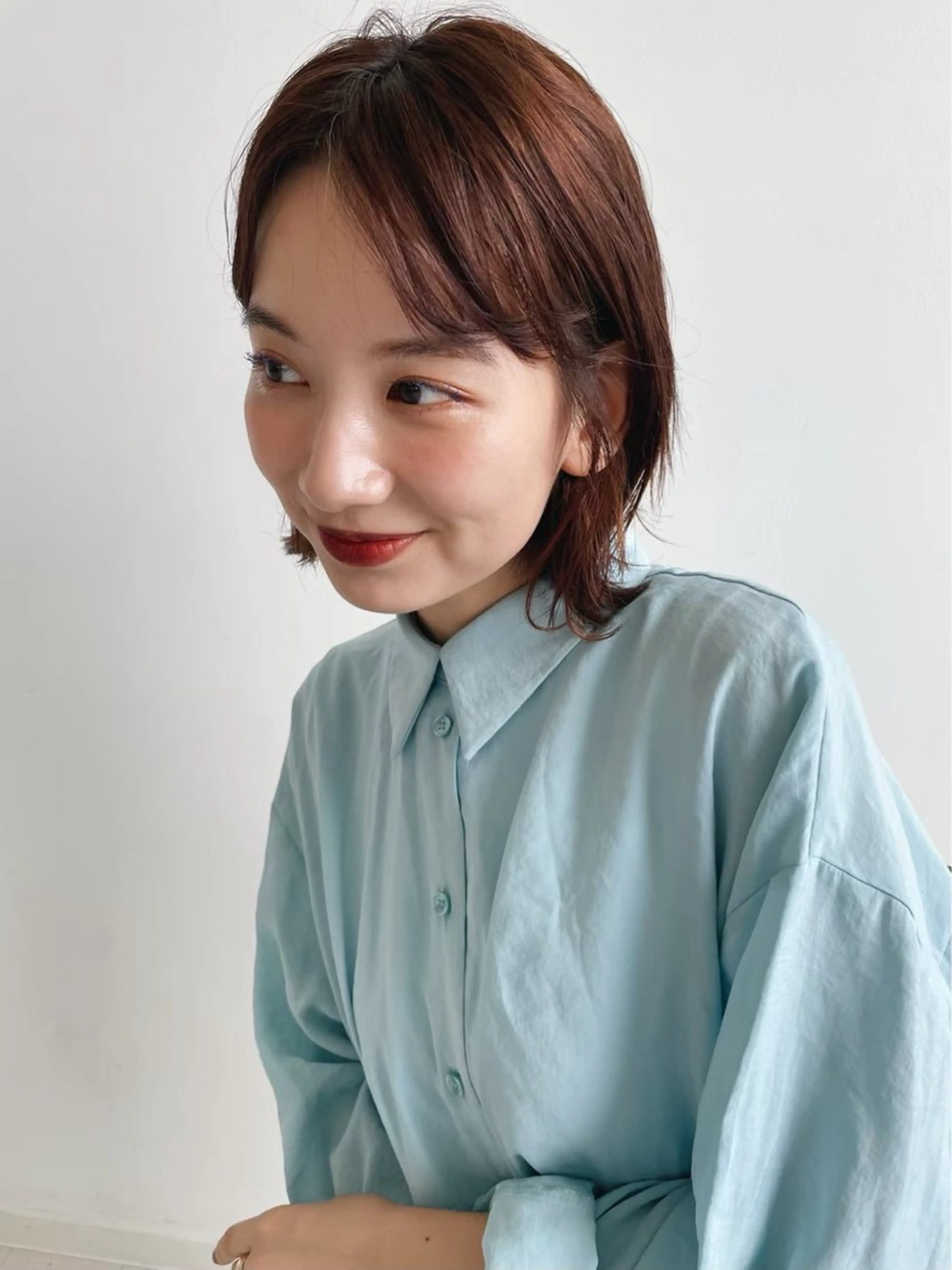 ミディアム カラー 原宿/ケパーマ 🧺ユウマのヘアスタイル