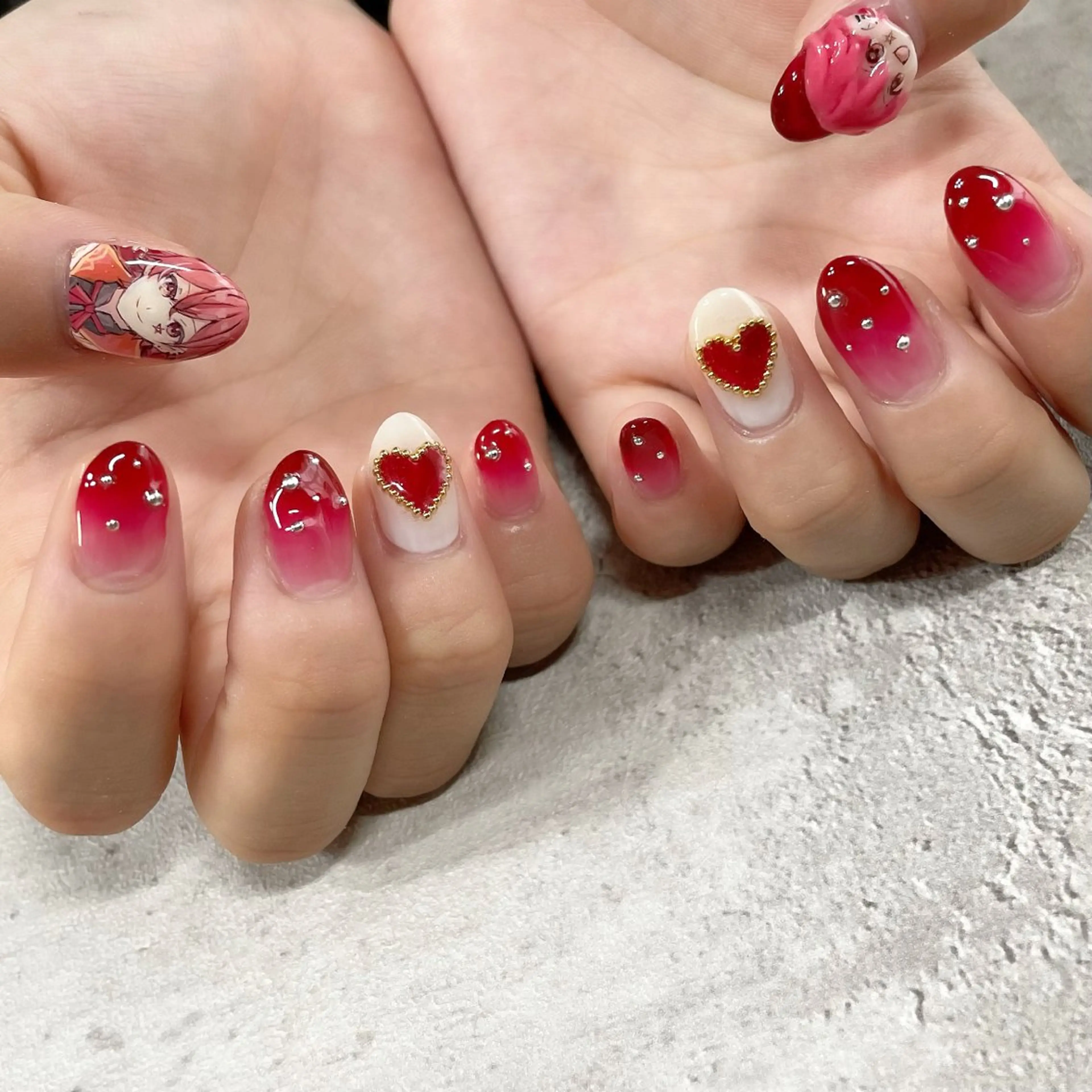 ネイル 東 千夏のネイルデザイン