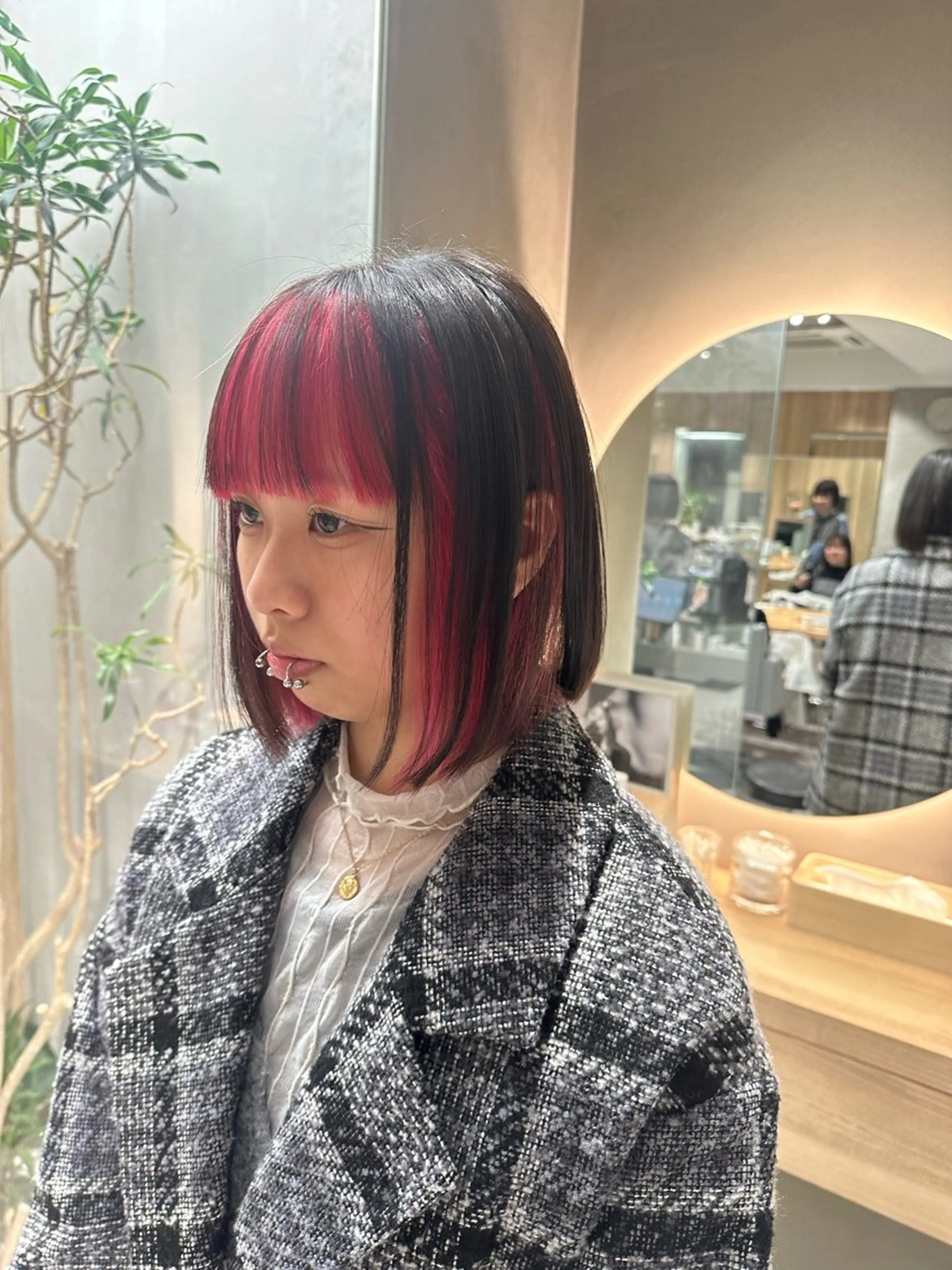 ショート MINX/ボブ/ レイヤー/田中元翔のヘアスタイル