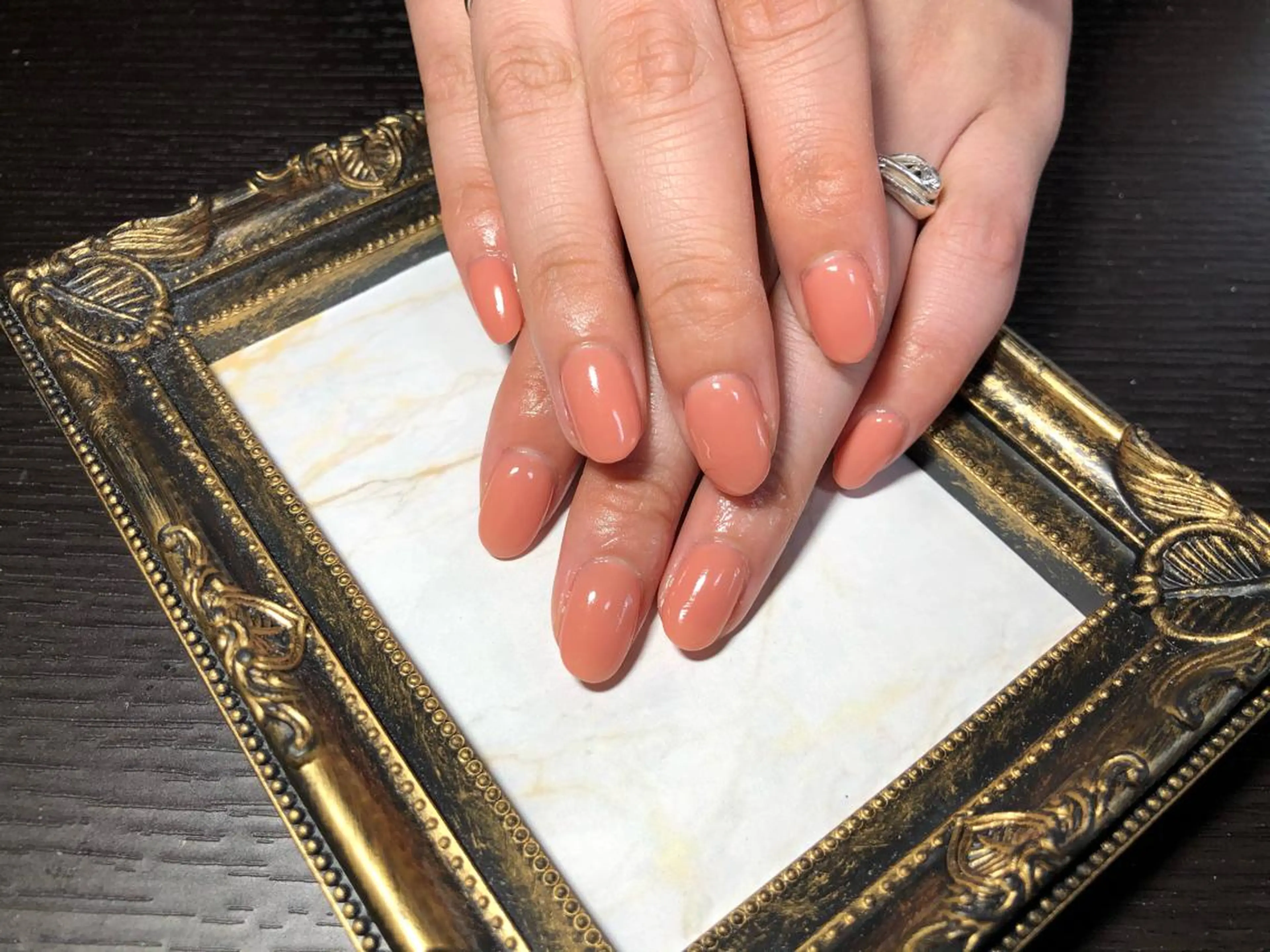 ネイル ワンカラーネイル Nail salon Caco.のネイルデザイン