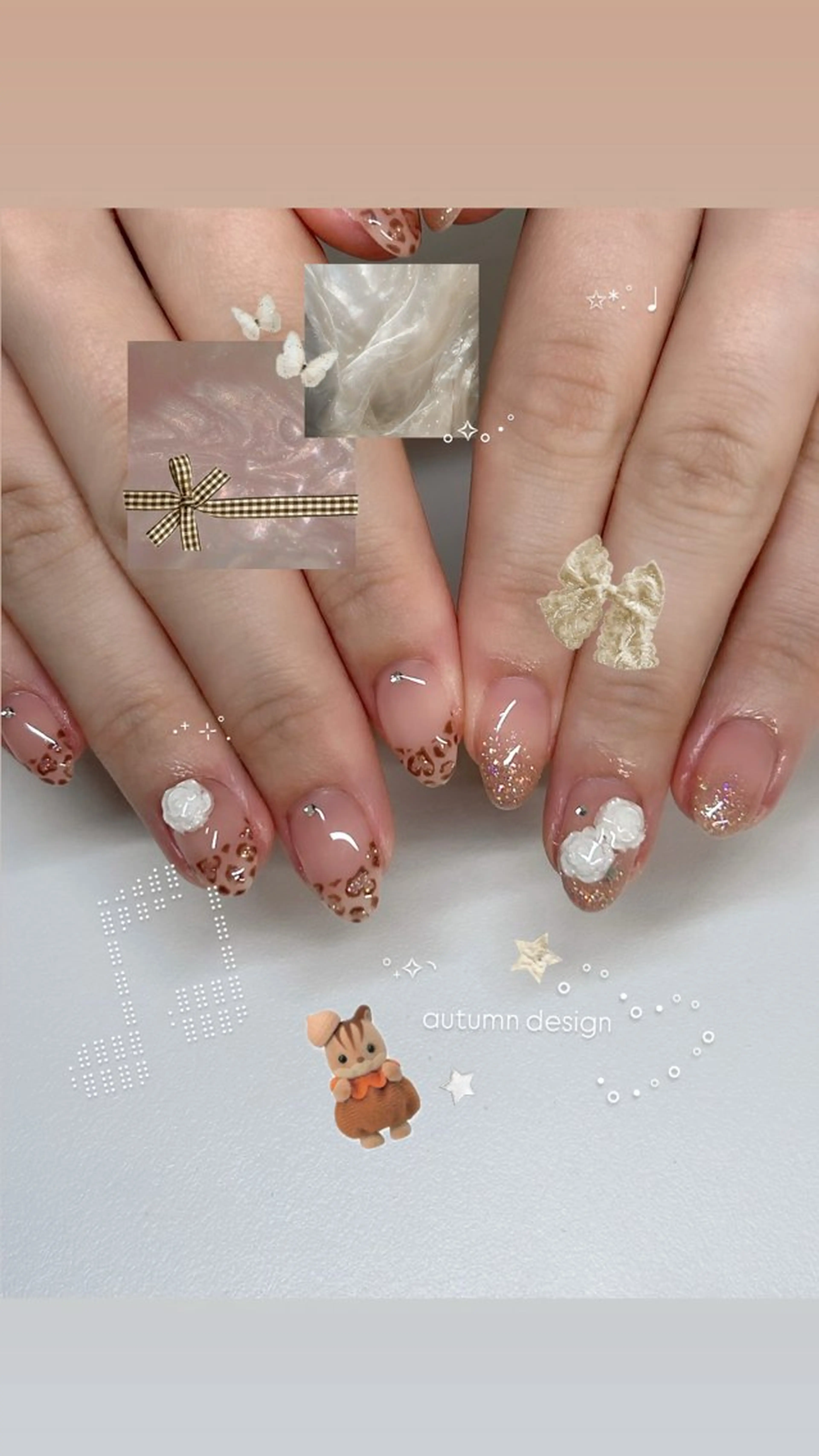 ネイル アートネイル ハンドネイル BuffPuppy meinaのネイルデザイン