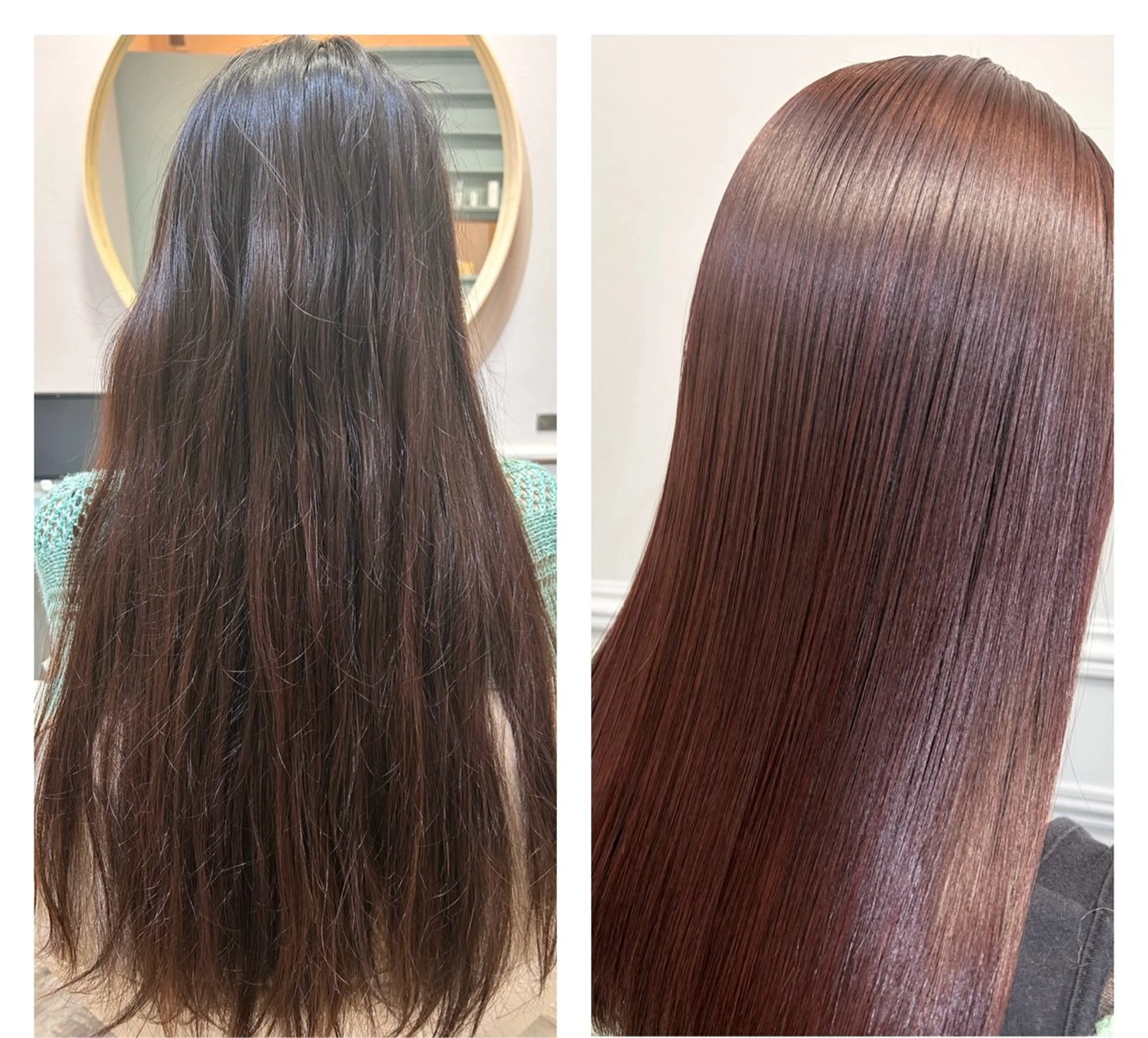 ロング ハイライト 髪質改善 レイヤーカット トリートメント カット ヘアカラー トリートメント ✨Less髪質改善✨ シバタのヘアスタイル