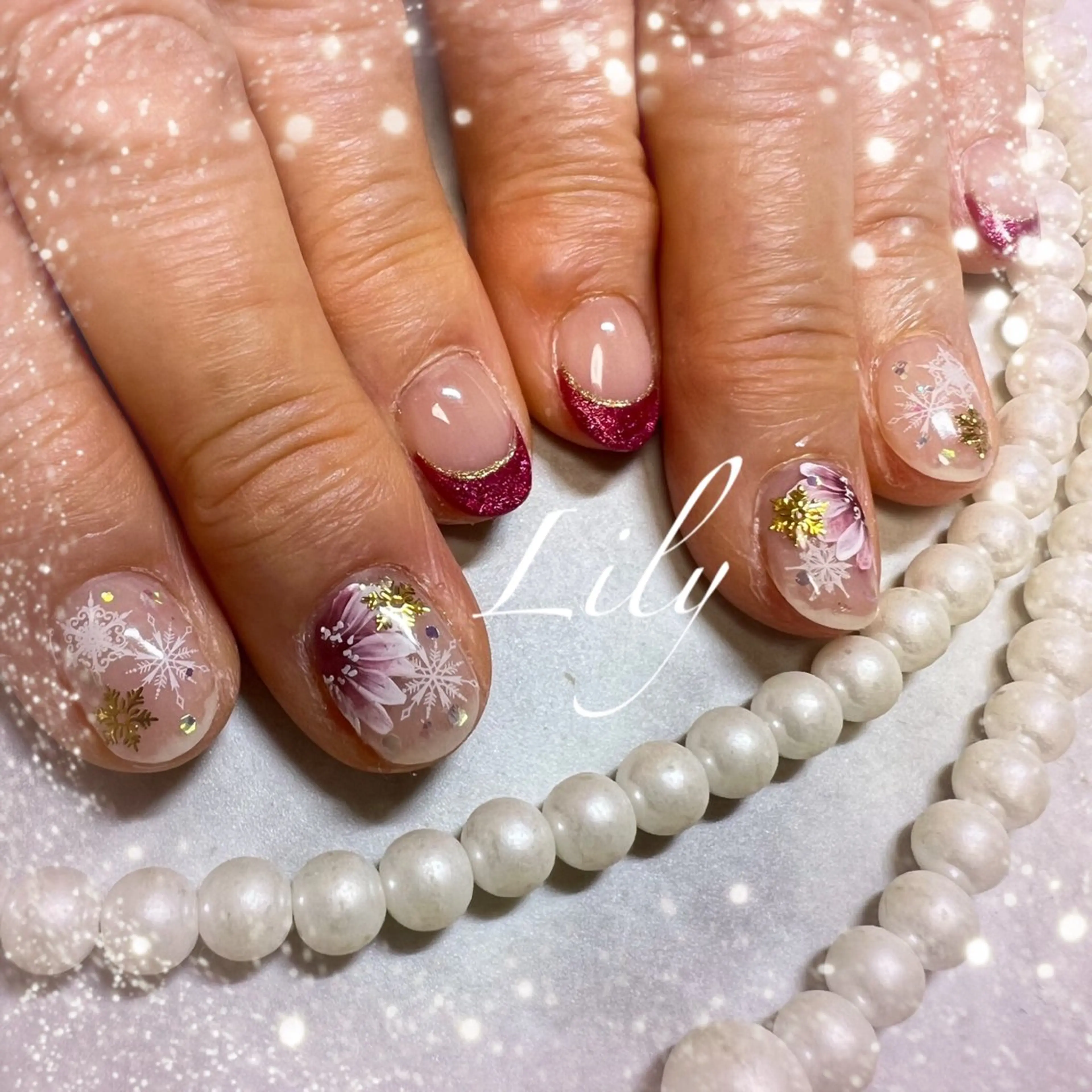ネイル Lily*nail 🌻Mii🌻のネイルデザイン