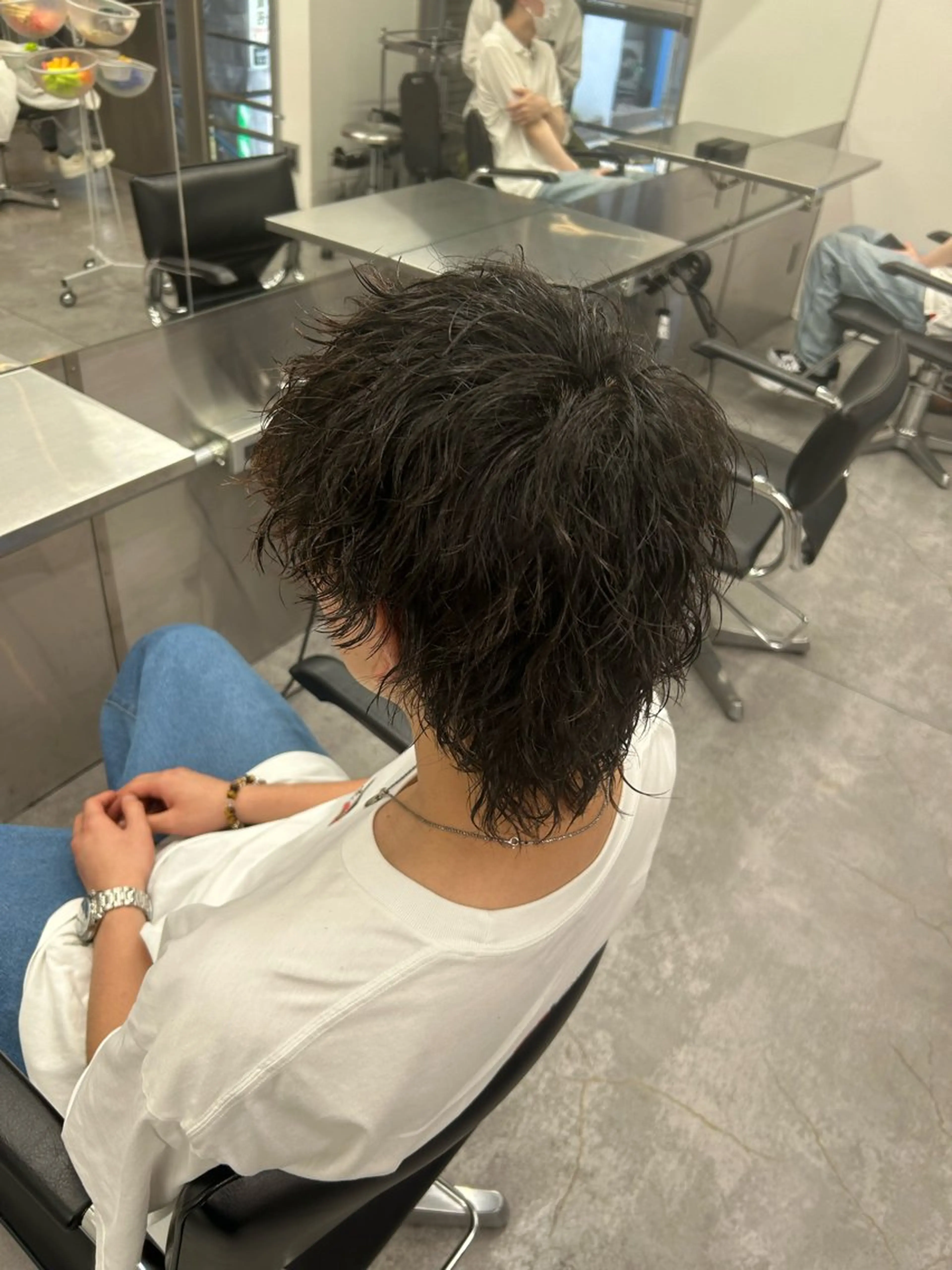 ショート カラー パーマ メンズ キッズ カット パーマ ヘアセット パーマ支持率No.1 ❤️‍🔥安成弾のヘアスタイル