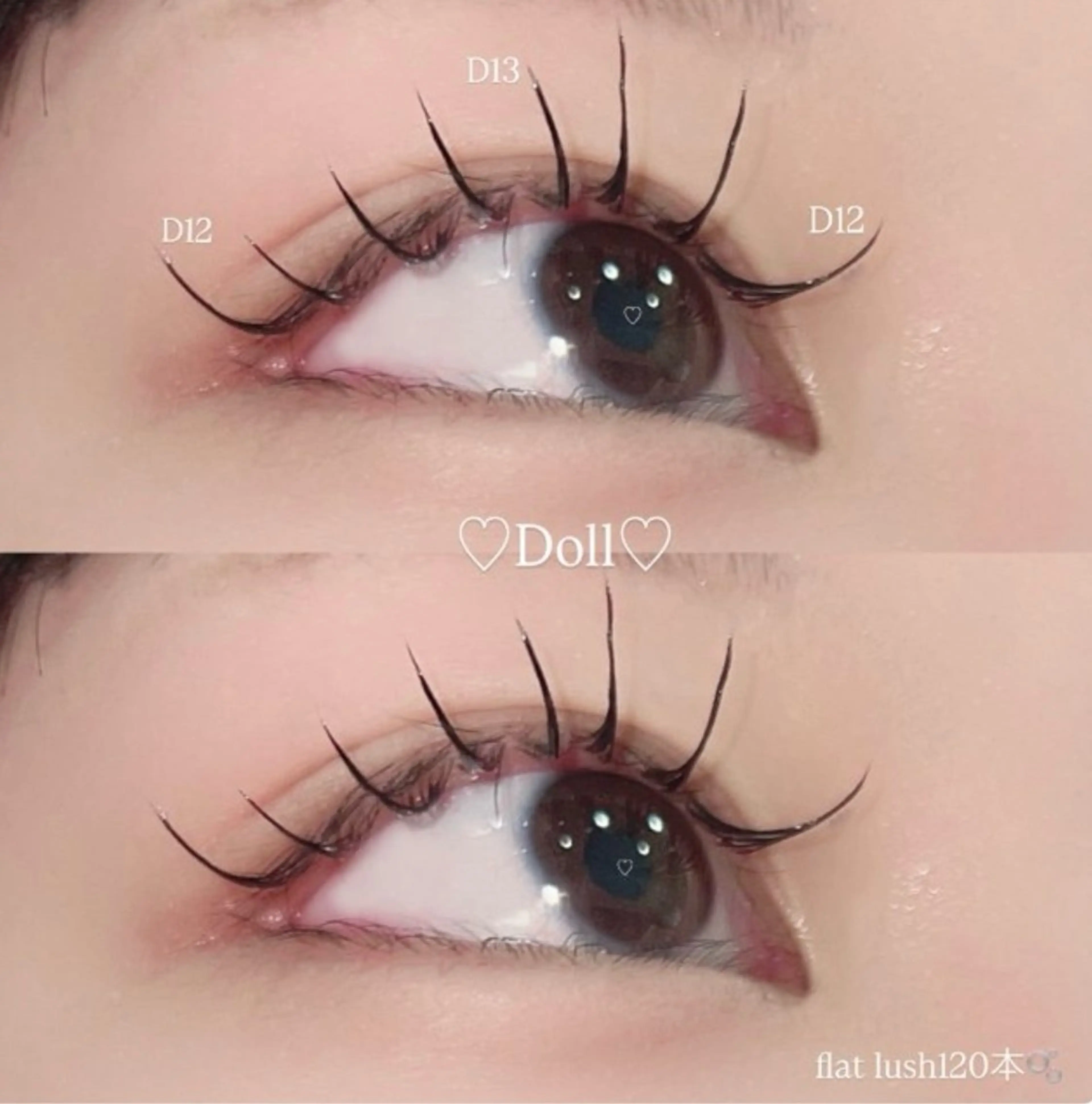 マツエク・マツパ 皆川 陽菜のマツエク・マツパデザイン